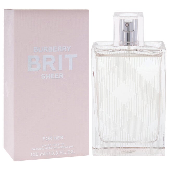 Burberry Brit Sheer by Burberry for Women - 3.3 oz EDT Spray, NA, alternate image number null