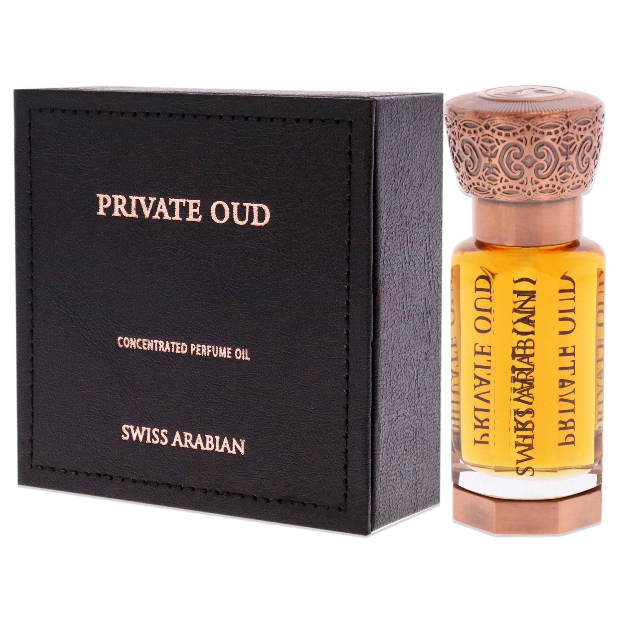 Private Oud by Swiss Arabian for Unisex - 0.4 oz Parfum Oil, See Description, alternate image number 3