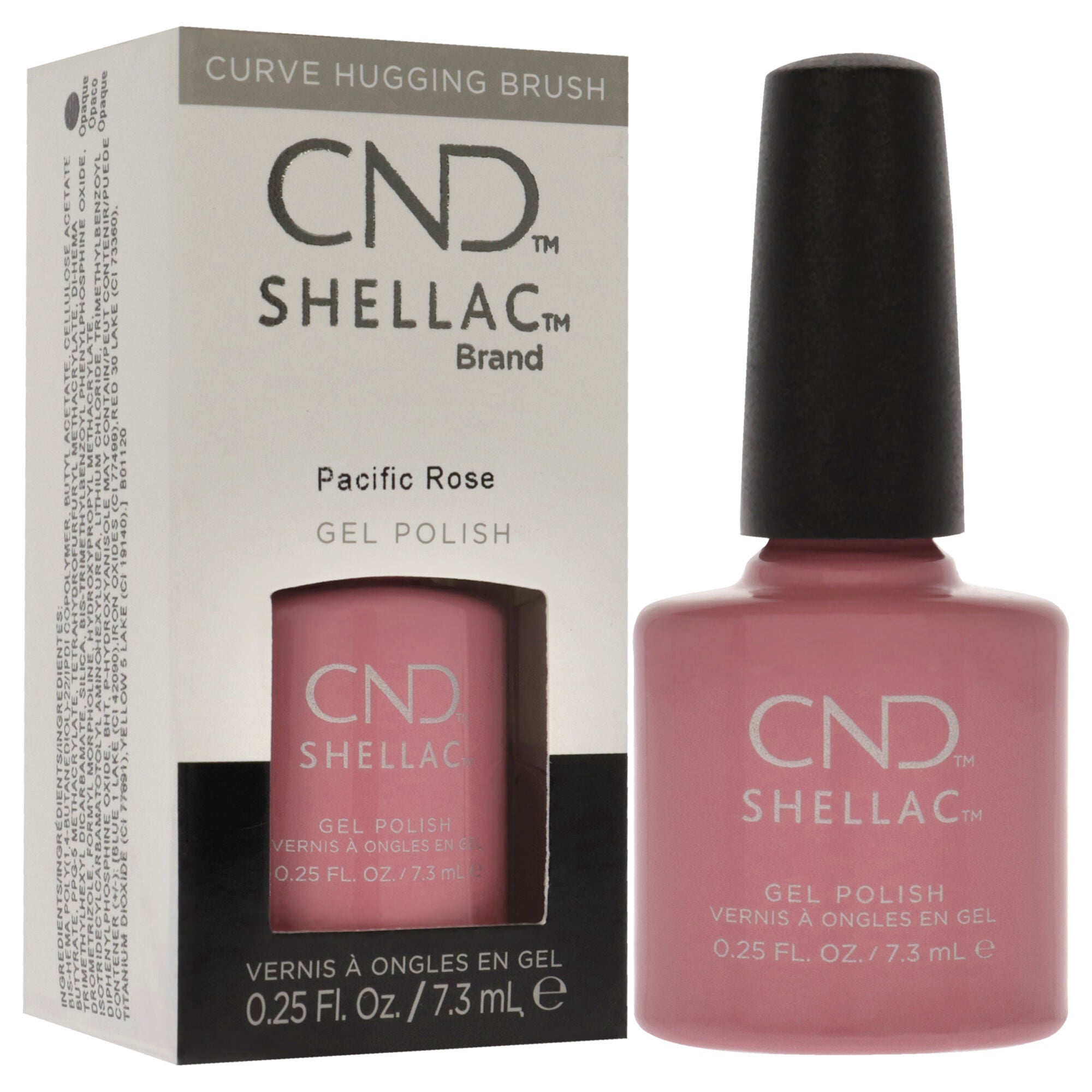 Shellac Nail Color - Pacific Rose by CND for Women - 0.25 oz Nail Polish, See Description, alternate image number 1