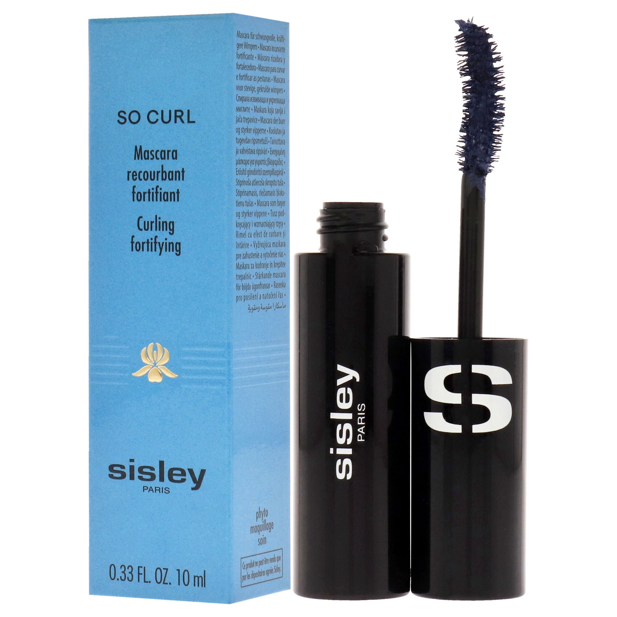 So Curl Curling Fortifying Mascara - 03 Deep Blue by Sisley for Women - 0.33 oz Mascara, , alternate image number 7