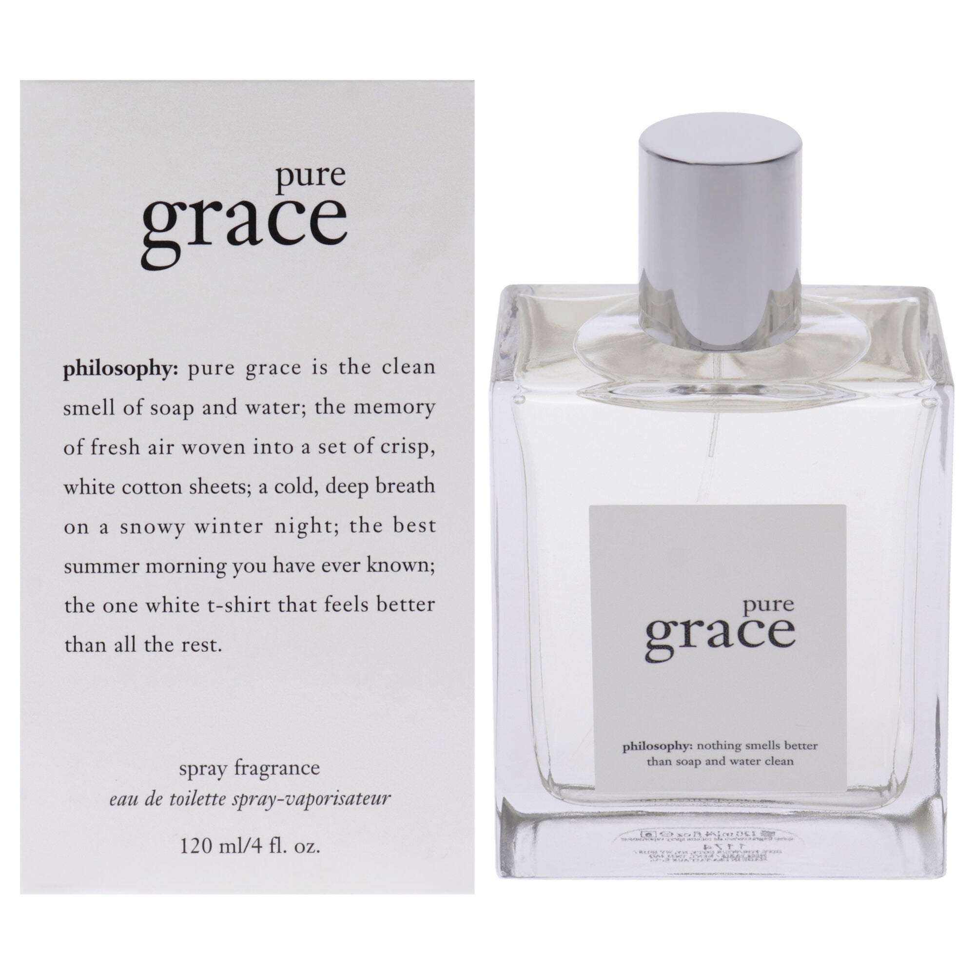 Pure Grace by Philosophy for Women - 4 oz EDT Spray, See Description, hi-res image number 0