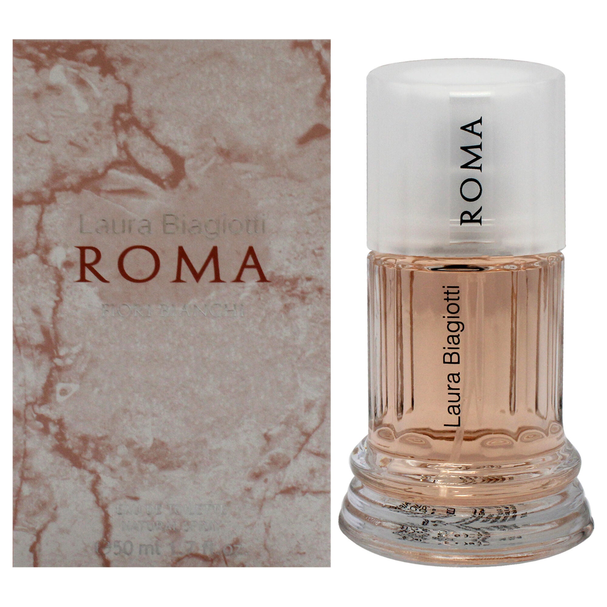 Roma Fiori Bianchi by Laura Biagiotti for Women - 1.7 oz EDT Spray, See Description, hi-res image number 0