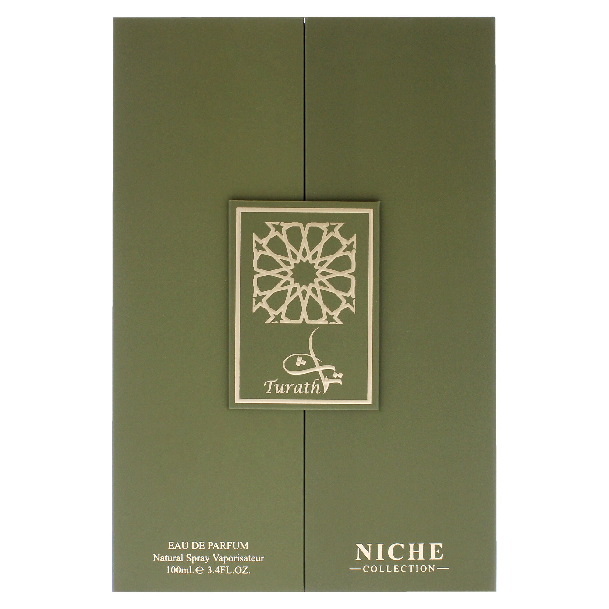 Niche Collection - Turath by Khalis for Men - 3.4 oz EDP Spray, Clear, alternate image number 4