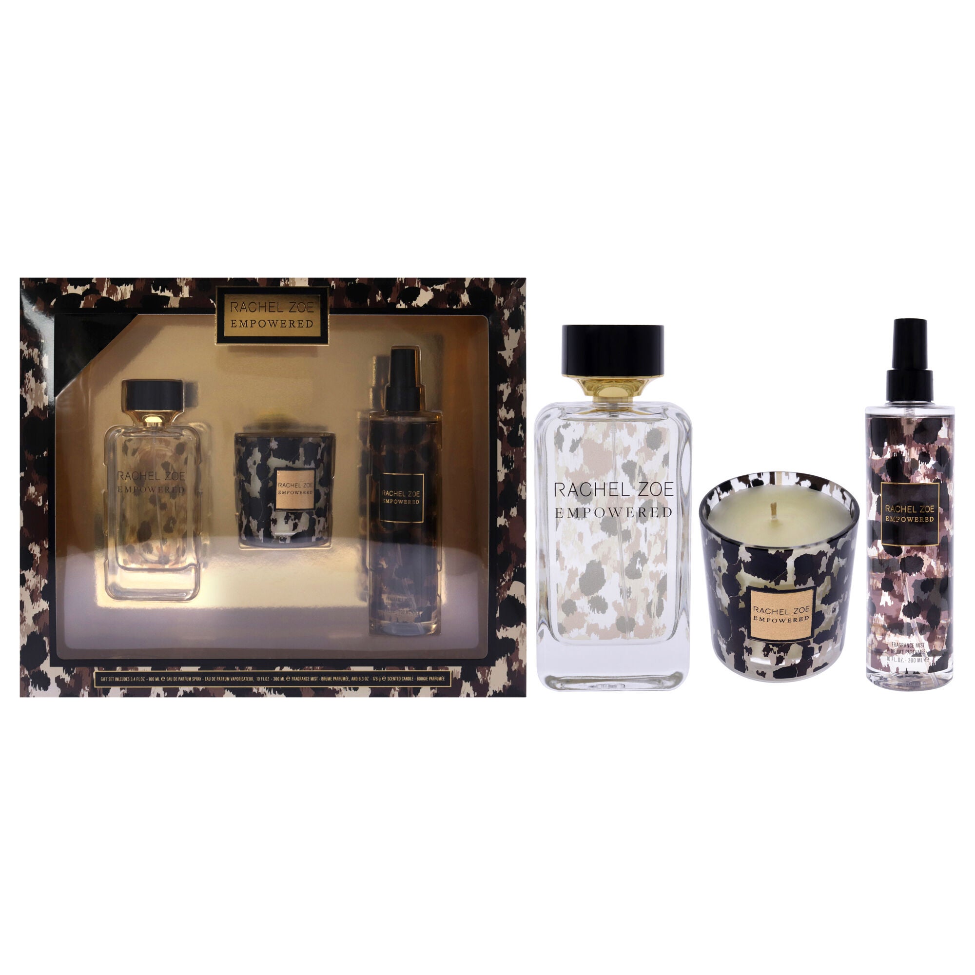 Empowered by Rachel Zoe for Women - 3 Pc Gift Set 3.4oz EDP Spray, 10oz Fragrance Mist, 6.3oz Candle, See Description, hi-res image number 0