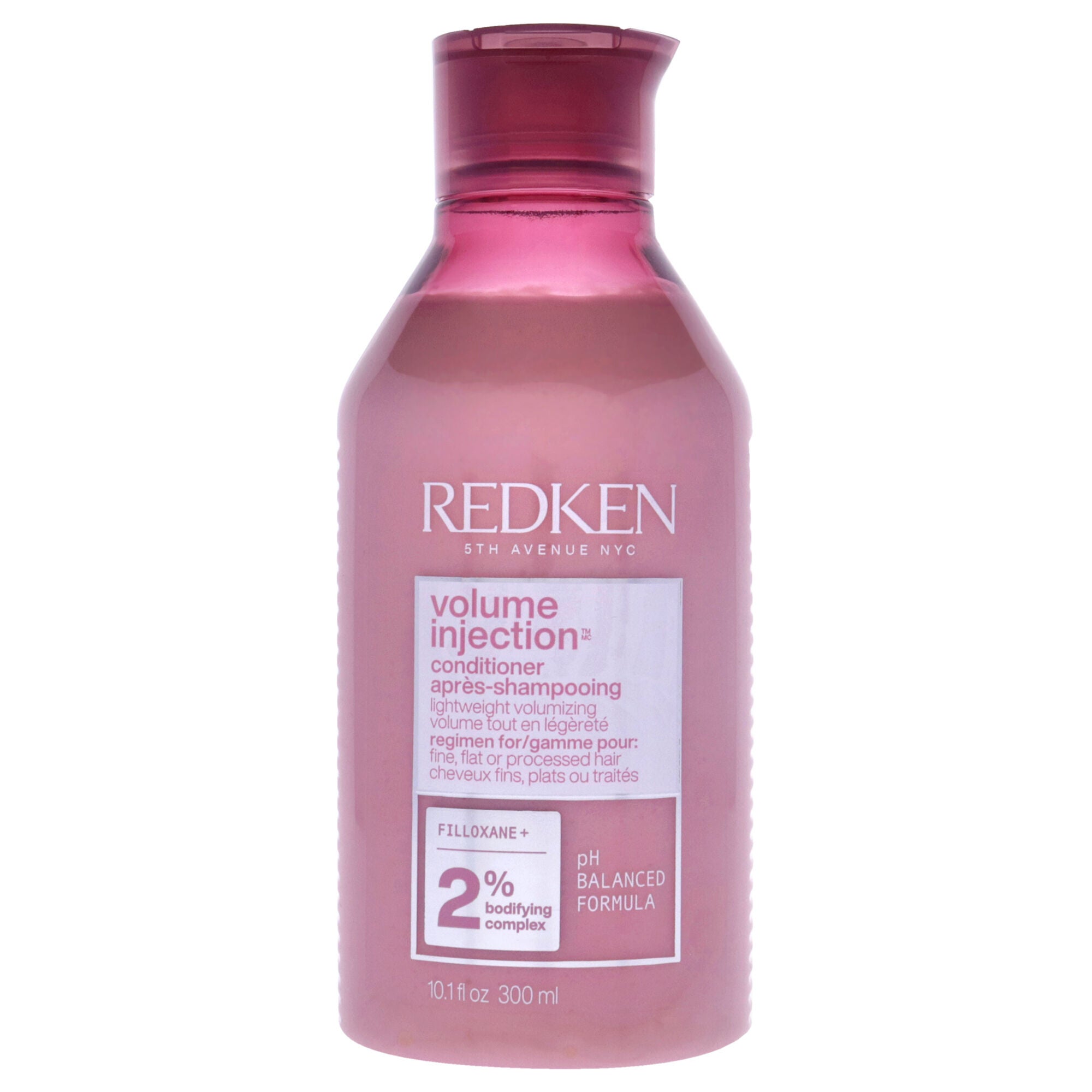 Volume Injection Conditioner-NP by Redken for Unisex - 10.1 oz Conditioner, White, hi-res image number 0