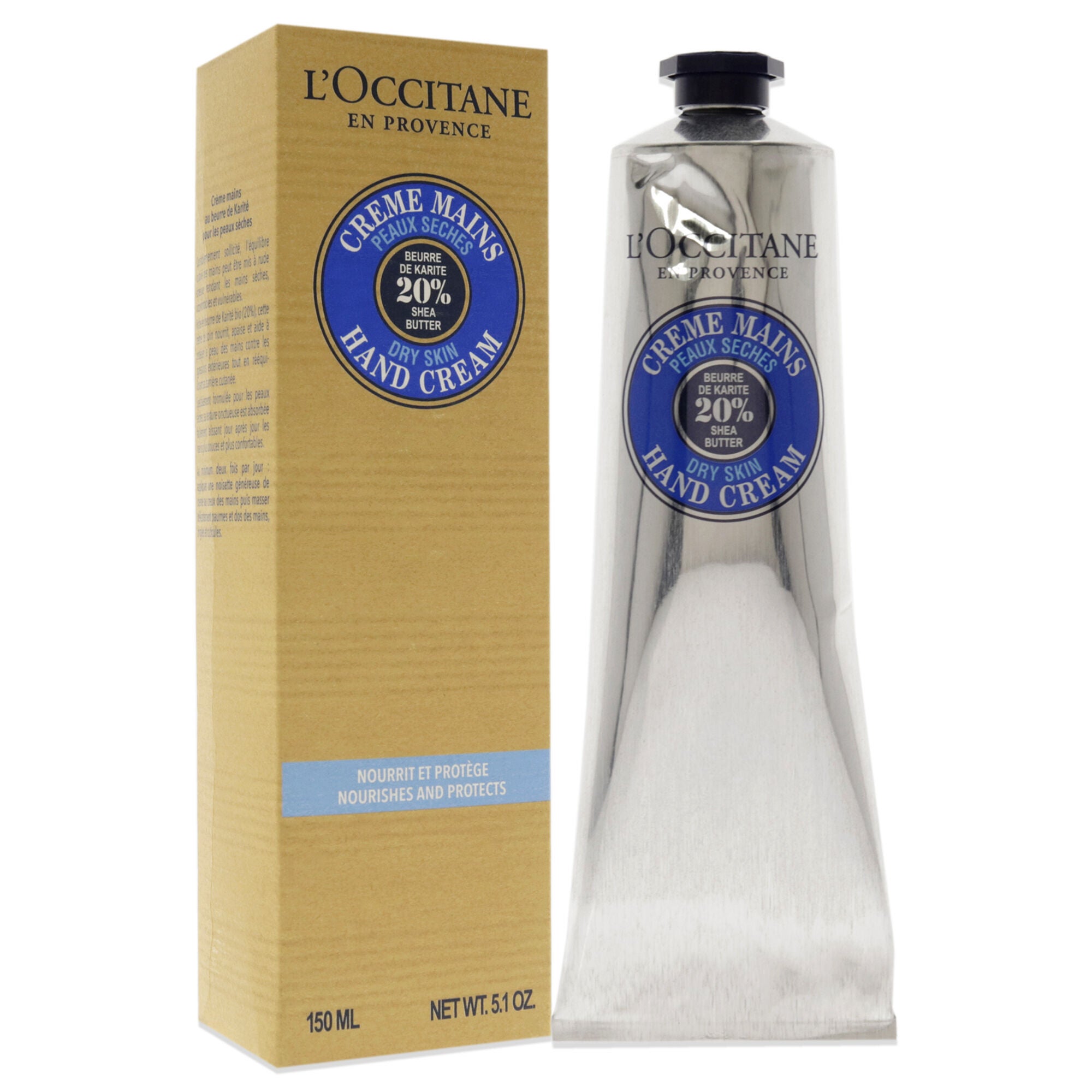 Shea Butter Hand Cream - Dry Skin by LOccitane for Unisex - 5.1 oz Cream, , alternate image number 7