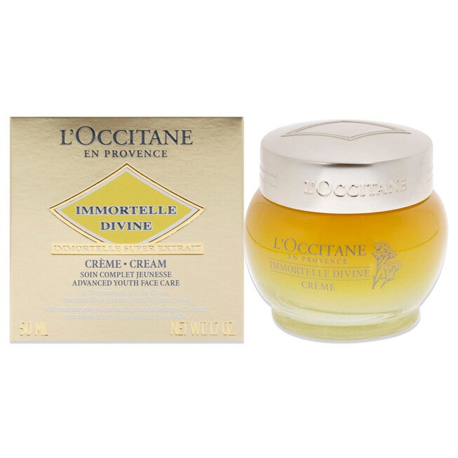 Immortelle Divine Cream by LOccitane for Unisex - 1.7 oz Cream, NA, hi-res image number null