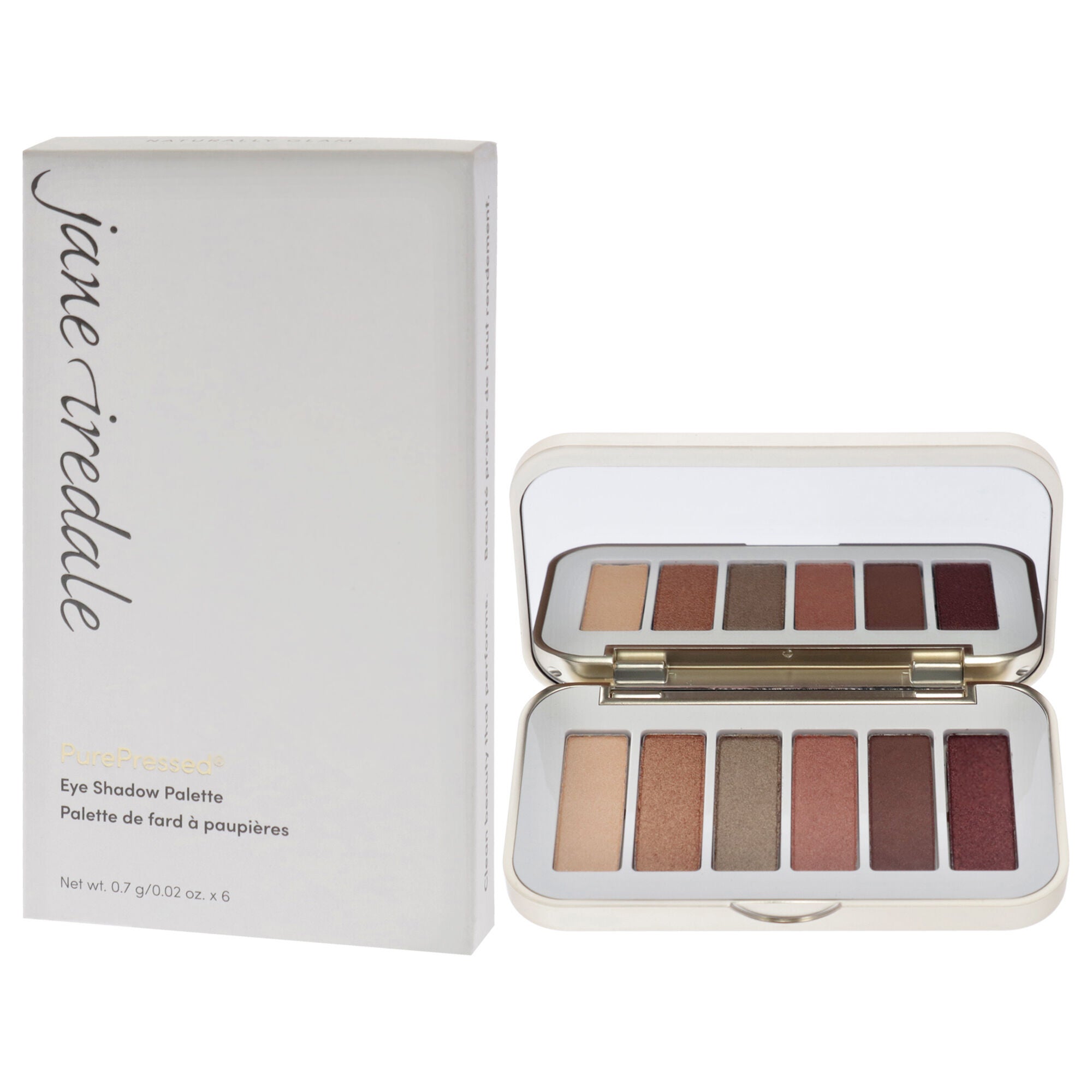 PurePressed Eye Shadow Palette - Naturally Glam by Jane Iredale for Women - 0.12 oz Eye Shadow, See Description, alternate image number 3