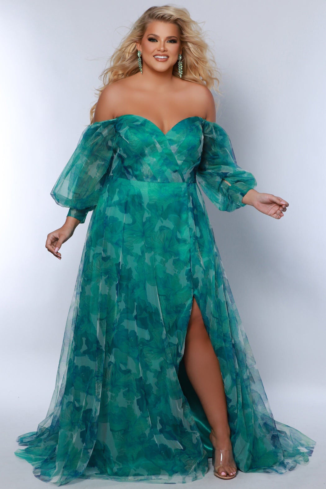 D&Eacute;J&Agrave; VU MAXI DRESS, Green Floral / Light Green, hi-res image number 0