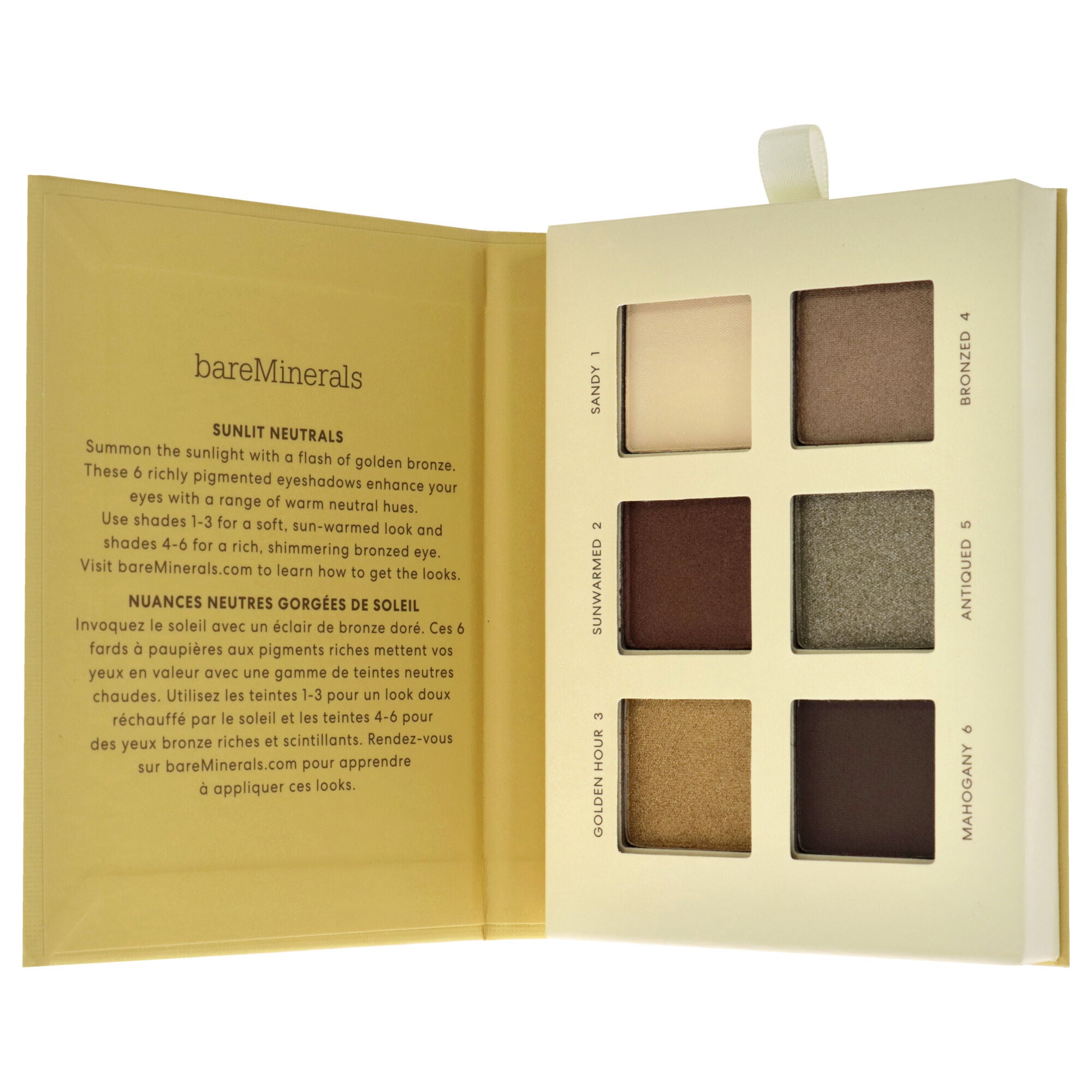 Mineralist Eyeshadow Palette - Sunlit by bareMinerals for Women - 0.24 oz Eye Shadow, See Description, alternate image number 1