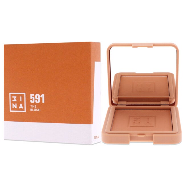 The Blush - 591 Gold Sand by 3INA for Women - 0.26 oz Blush, , alternate image number null