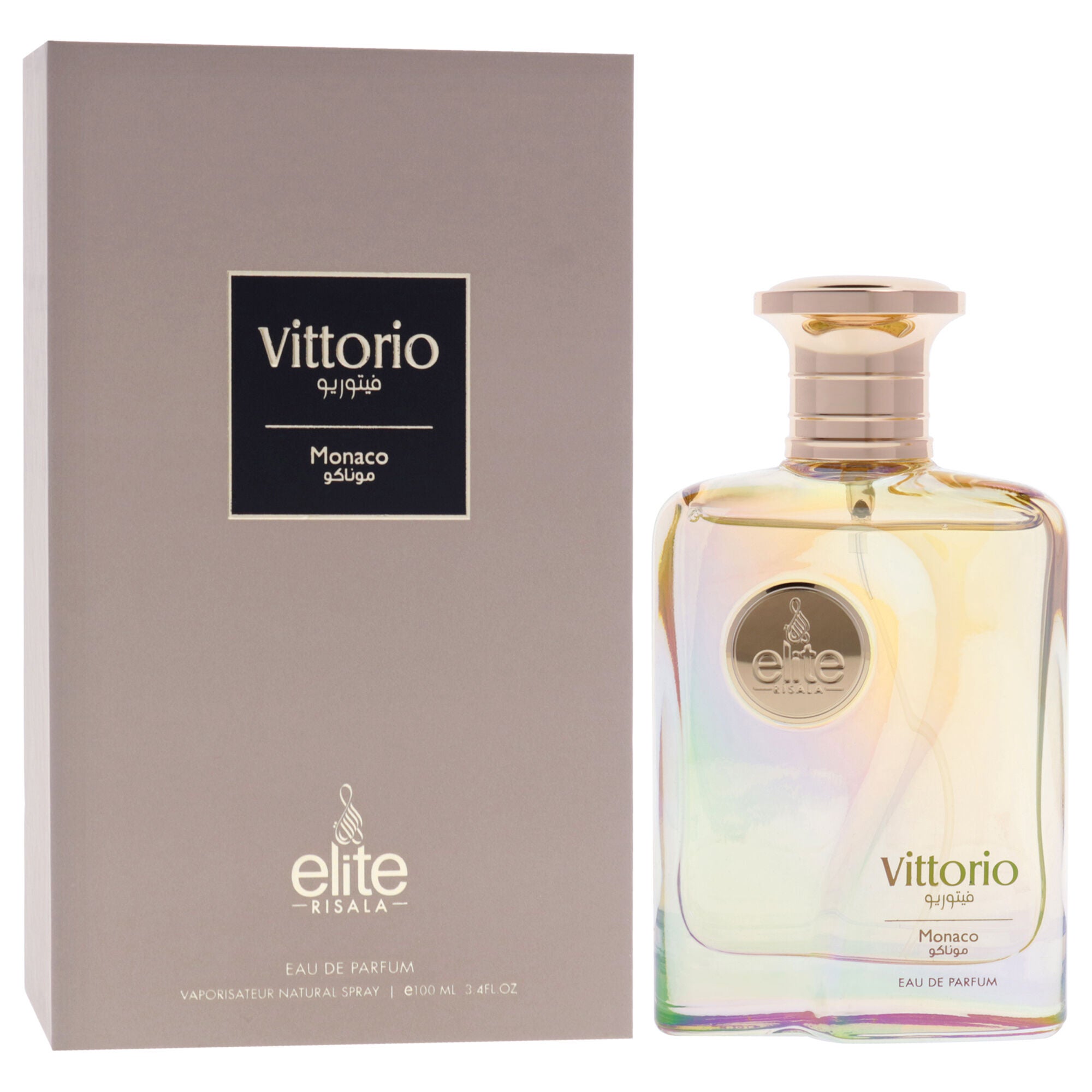 Elite - Vittorio Monaco by Risala for Unisex - 3.4 oz EDP Spray, Clear, alternate image number 2