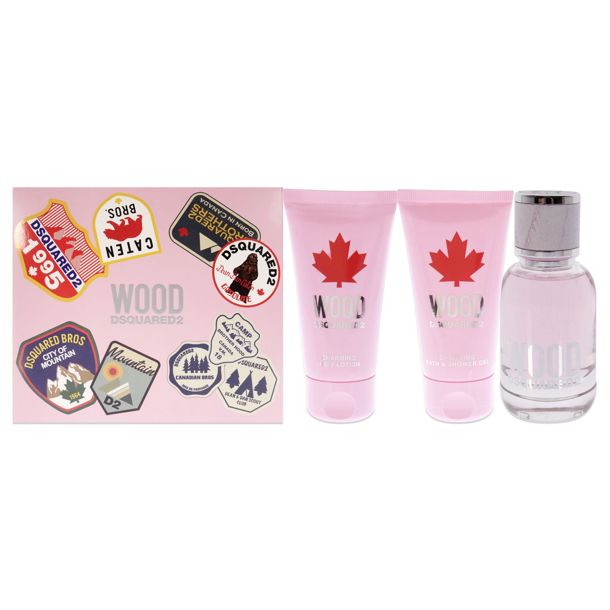 Wood by Dsquared2 for Women - 3 Pc Gift Set 1.7oz EDT Spray, 1.7oz Body Lotion, 1.7oz Bath and Shower Gel, , alternate image number 4