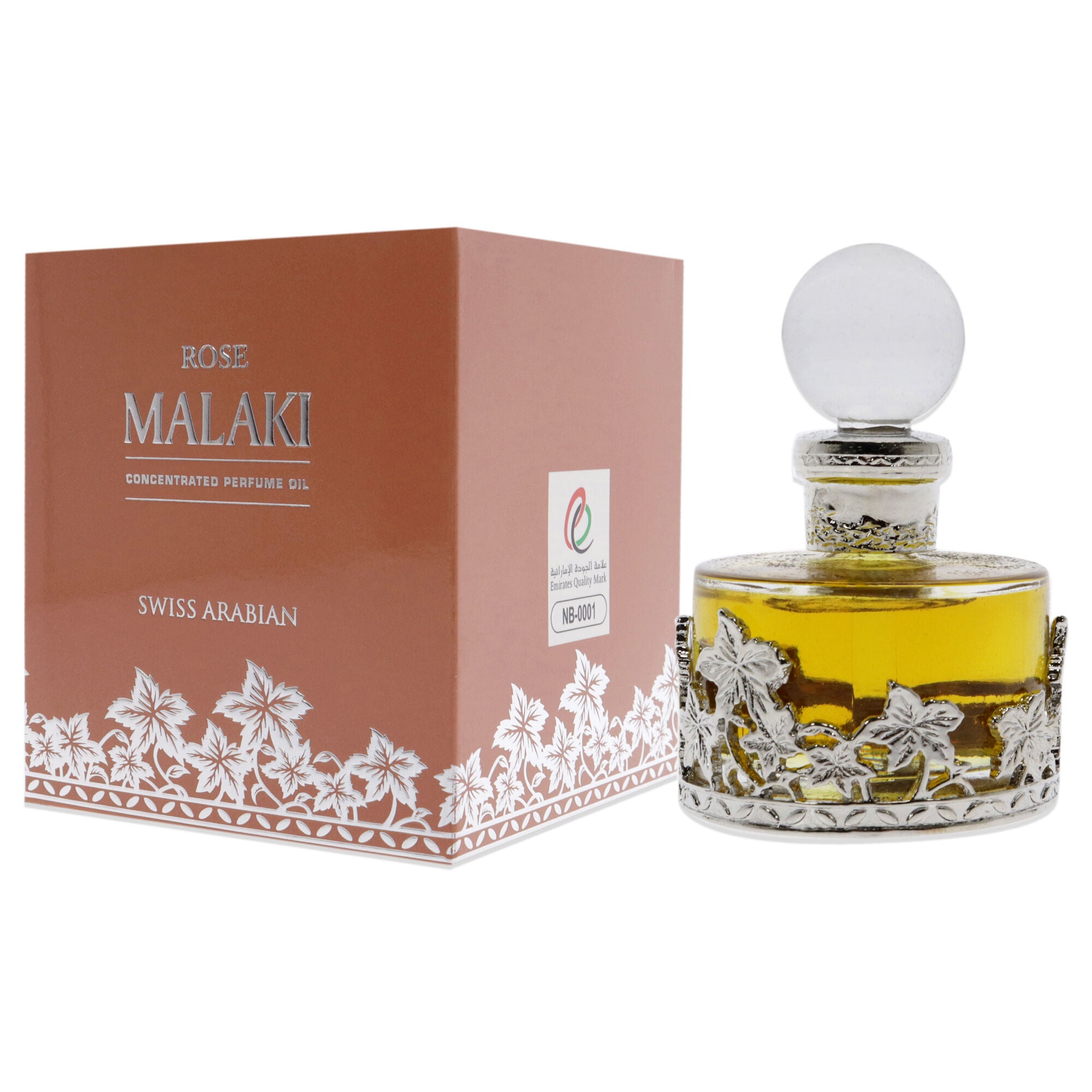 Rose Malaki by Swiss Arabian for Unisex - 0.84 oz Parfum Oil, , alternate image number 8