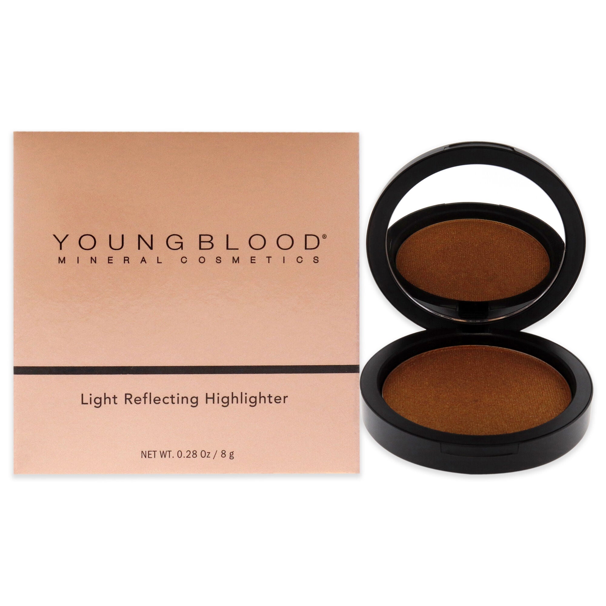 Light Reflecting Highlighter - Fiesta by Youngblood for Women - 0.28 oz Highlighter, See Description, hi-res image number 0