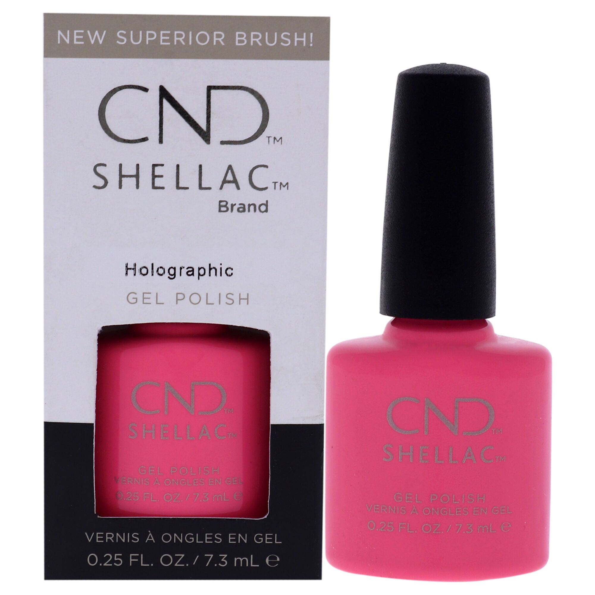 Shellac Nail Color - Holographic by CND for Women - 0.25 oz Nail Polish, See Description, hi-res image number 0