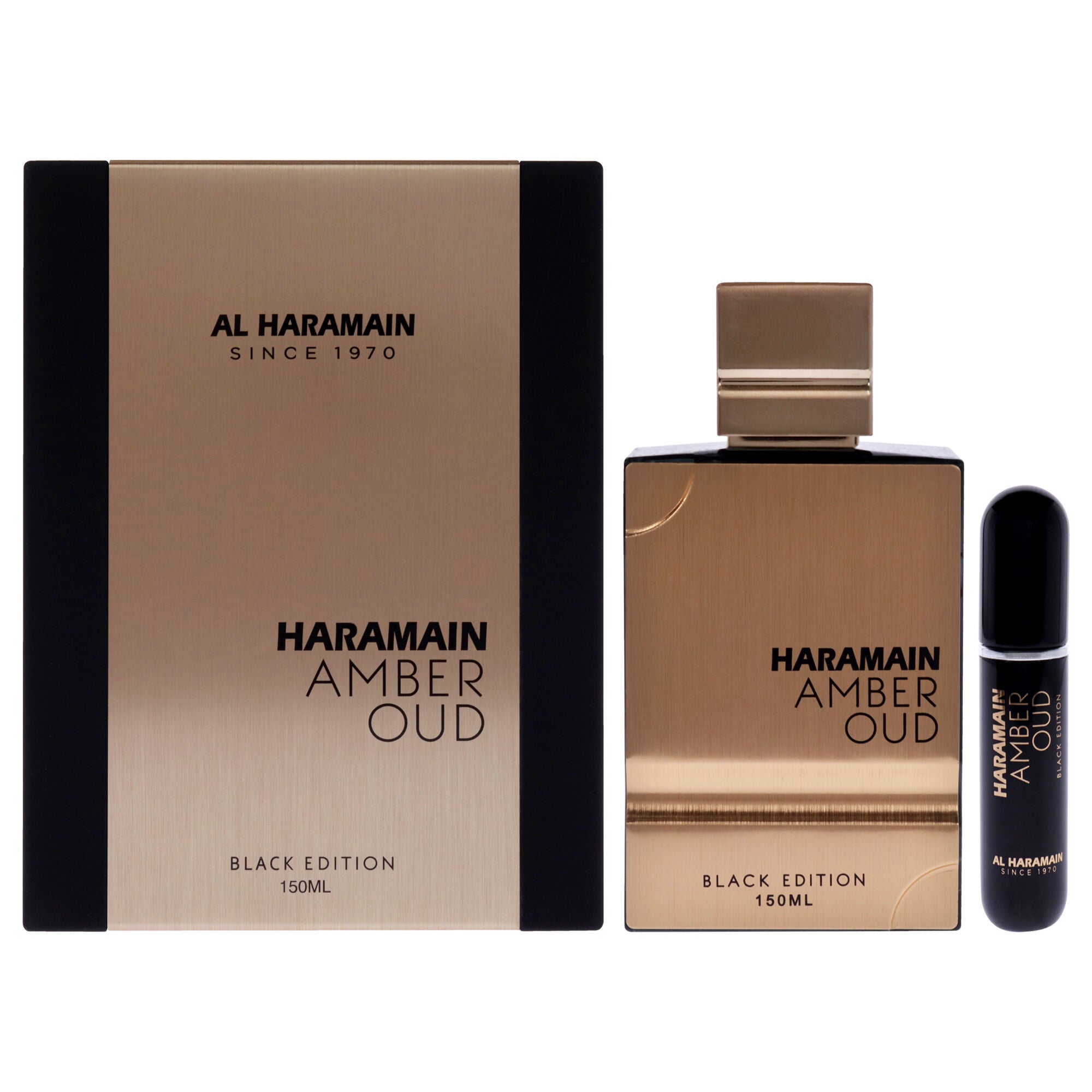 Amber Oud - Black Edition by Al Haramain for Unisex - 5.07 oz EDP Spray, See Description, hi-res image number 0