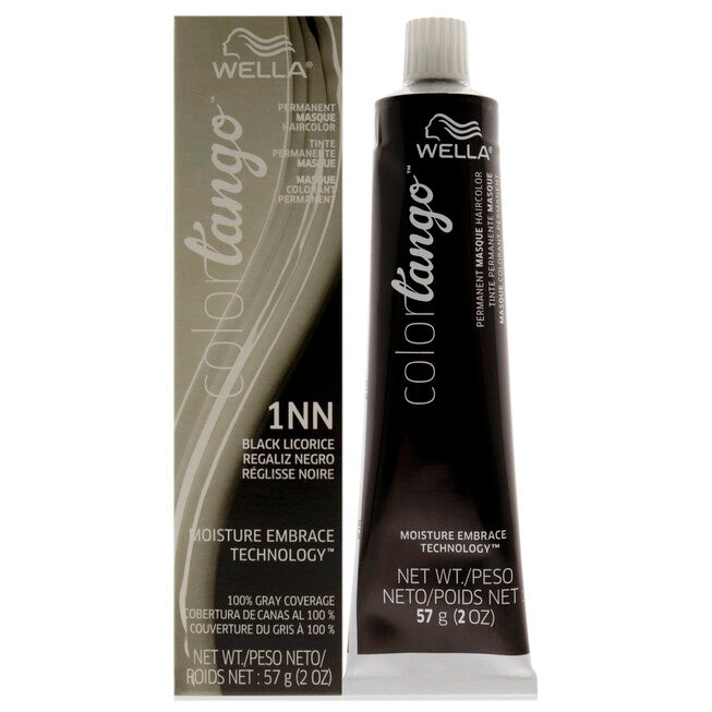 Color Tango Permanent Hair Color - 1NN Black Intense Neutral by Wella for Unisex - 2 oz Hair Color, NA, hi-res image number null