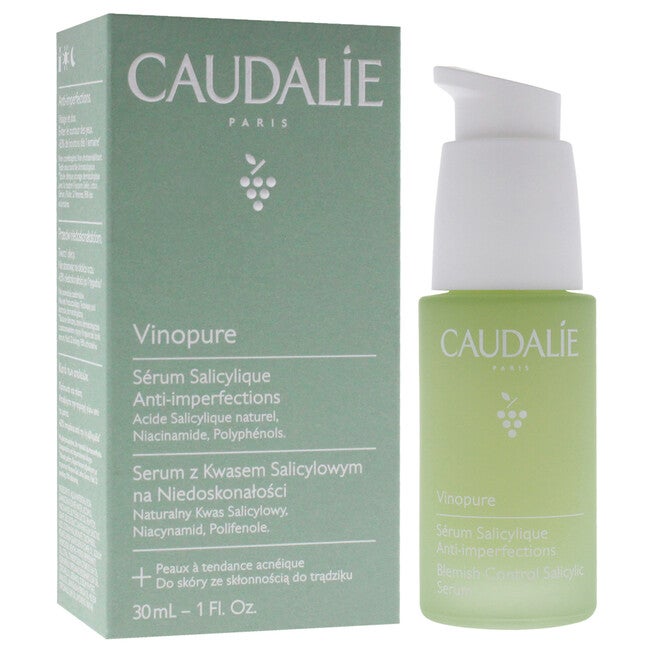 Vinopure Natural Salicylic Acid Pore Minimizing Serum by Caudalie for Unisex - 1 oz Serum, See Description, alternate image number null