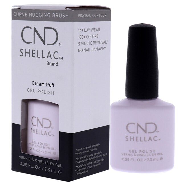 Shellac Nail Color - Cream Puff by CND for Women - 0.25 oz Nail Polish, NA, alternate image number null