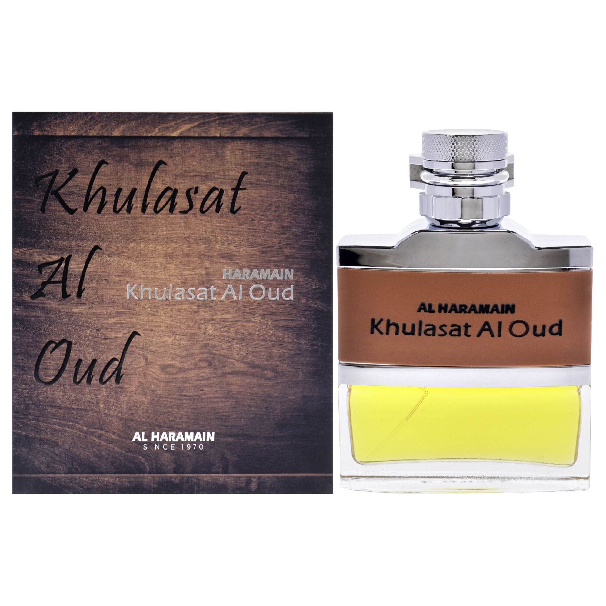 Khulasat Al Oud by Al Haramain for Men - 3.3 oz EDP Spray, See Description, hi-res image number 0