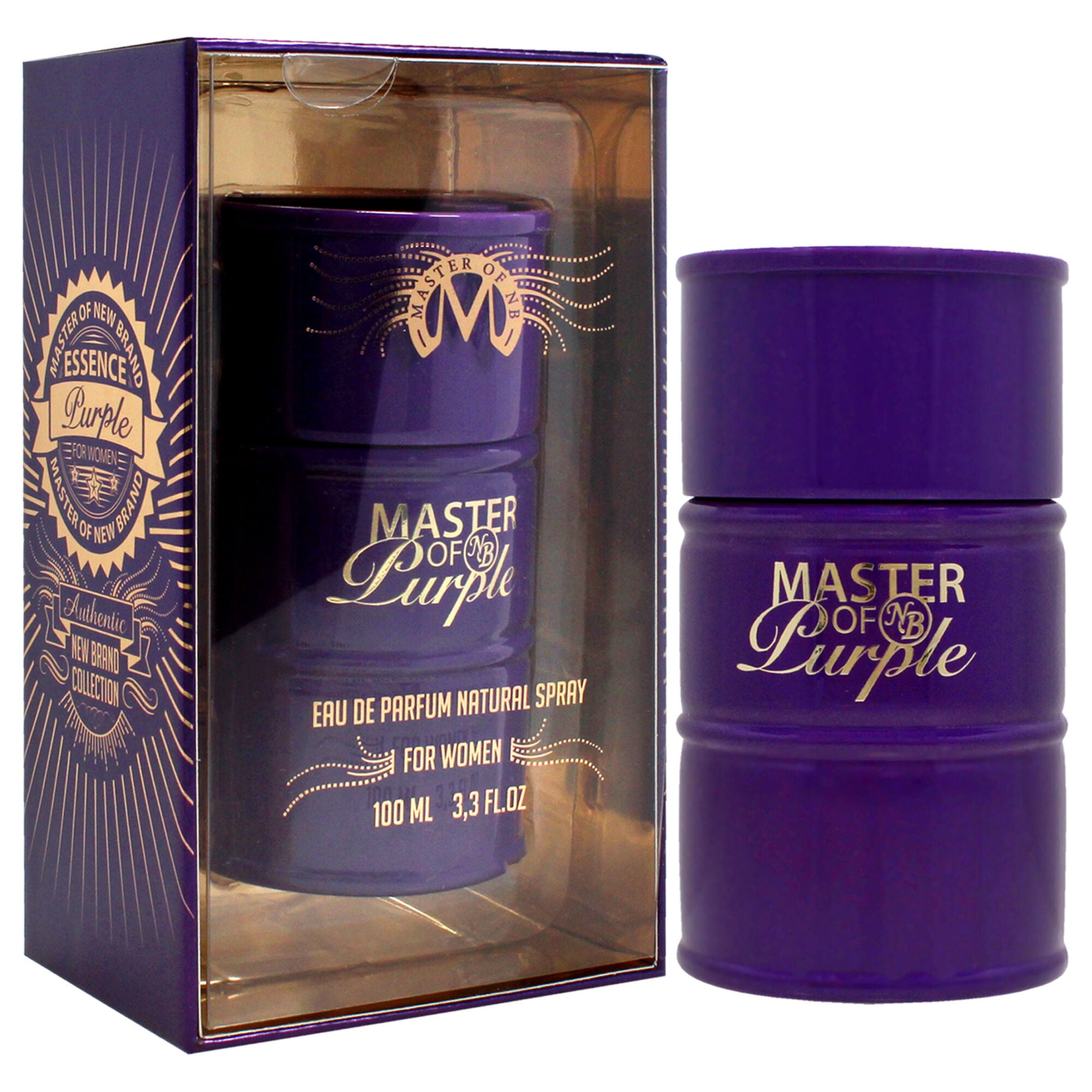 Master of Purple by New Brand for Women - 3.3 oz EDP Spray, See Description, alternate image number 2