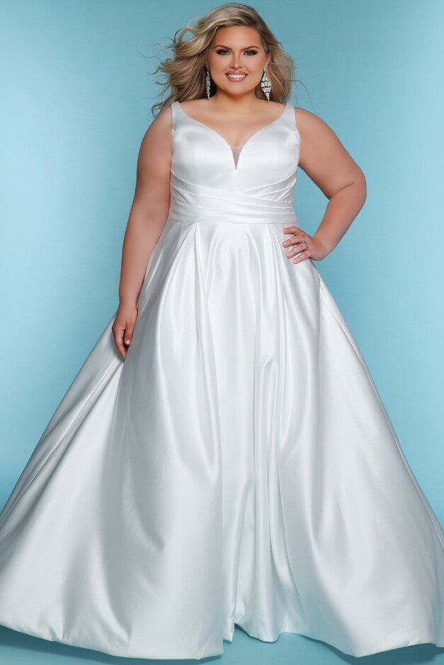 MARA WEDDING DRESS, Ivory / Ivory, hi-res image number null
