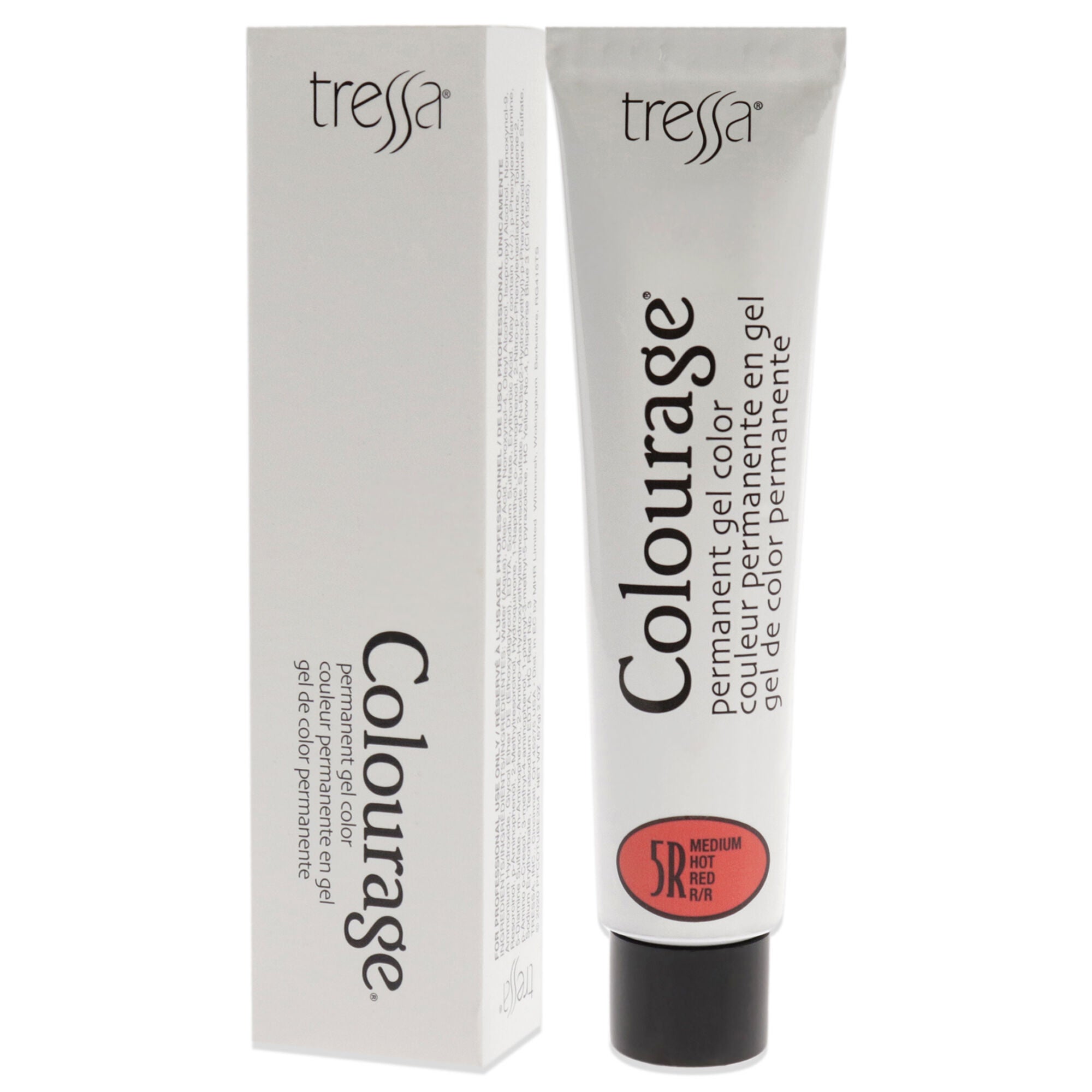 Colourage Permanent Gel Color - 5R Medium Hot Red by Tressa for Unisex - 2 oz Hair Color, See Description, alternate image number 3
