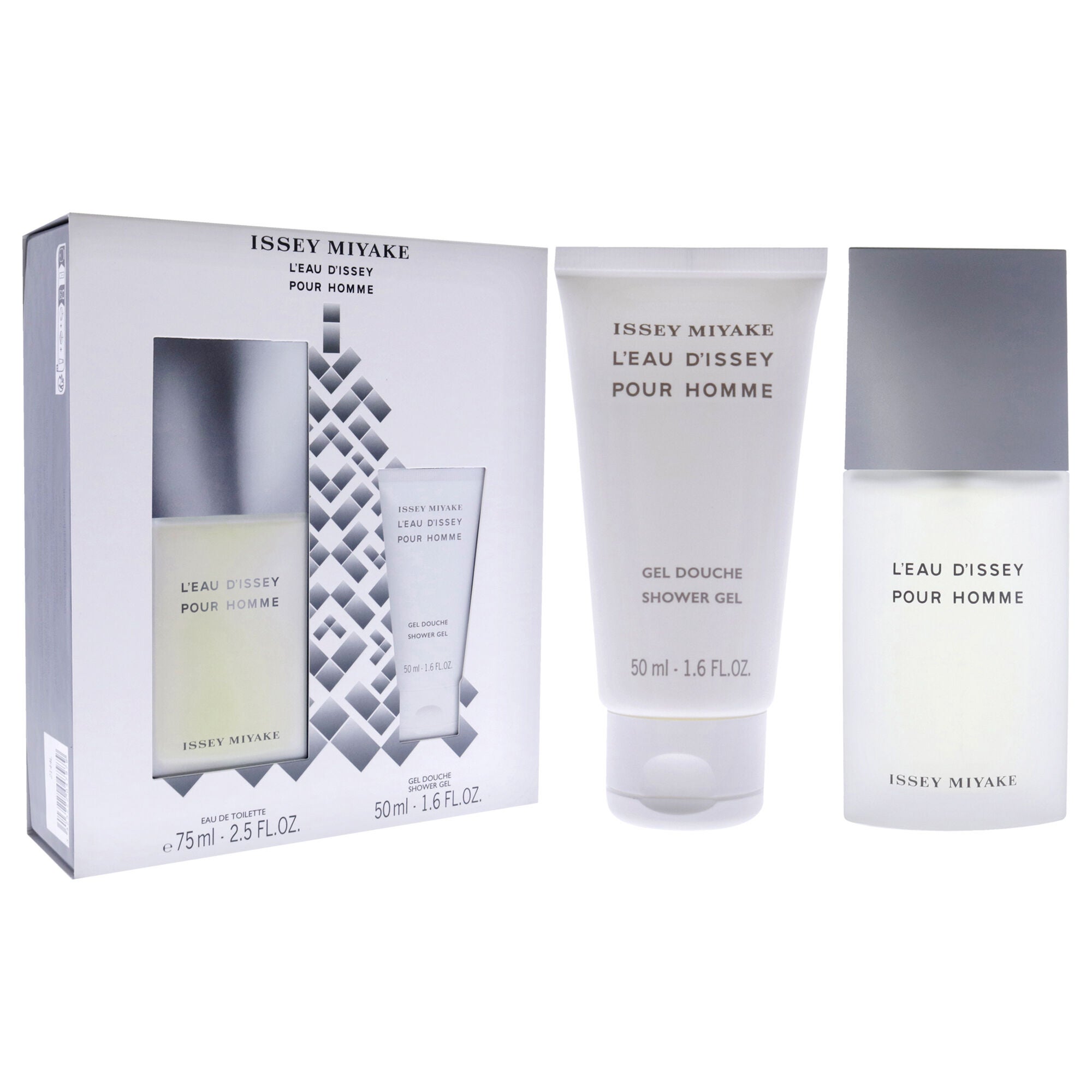 Leau Dissey by Issey Miyake for Men - 2 Pc Gift Set 2.5oz EDT Spray, 1.6oz Shower Gel, See Description, alternate image number 2