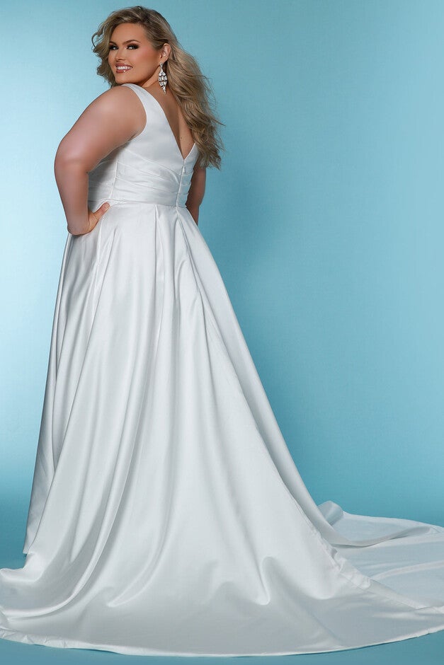 MARA WEDDING DRESS, Ivory / Ivory, alternate image number null
