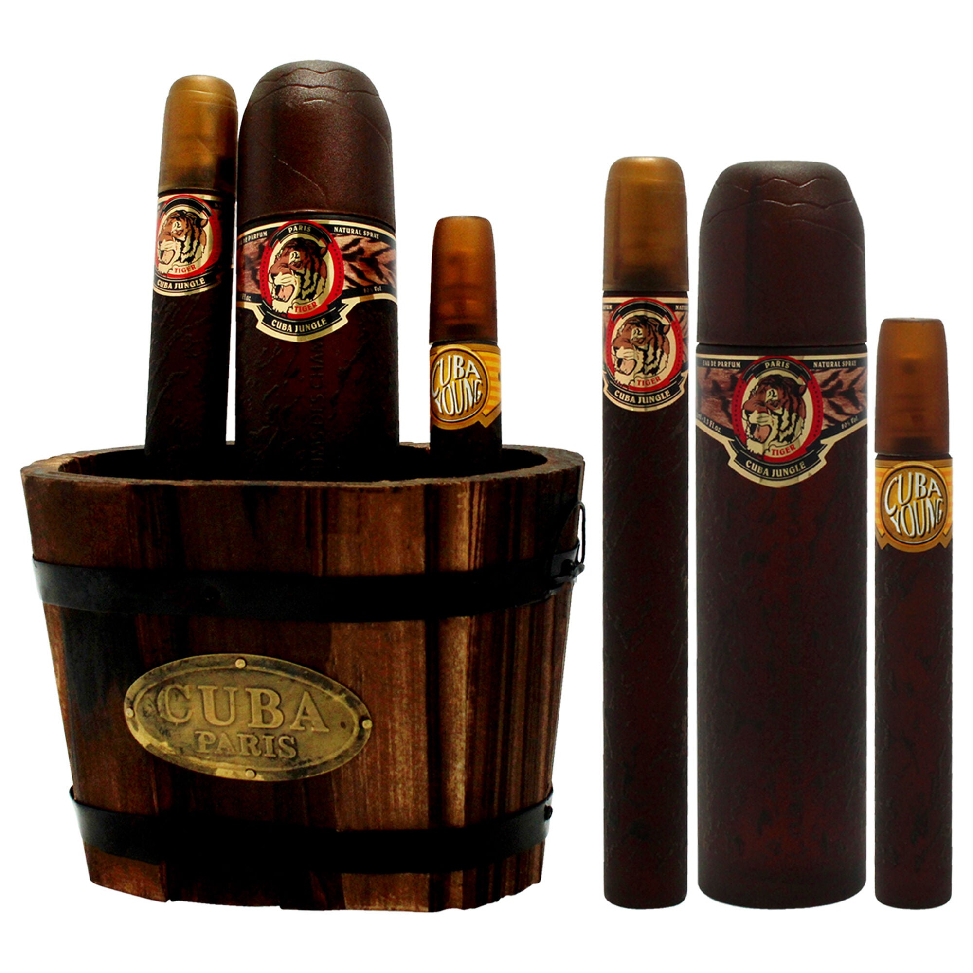 Cuba Jungle Tiger by Cuba for Women - 3 Pc Gift Set 3.3oz EDP Spray, 1.17oz EDP Spray, 0.5oz EDP Spray, See Description, alternate image number 3