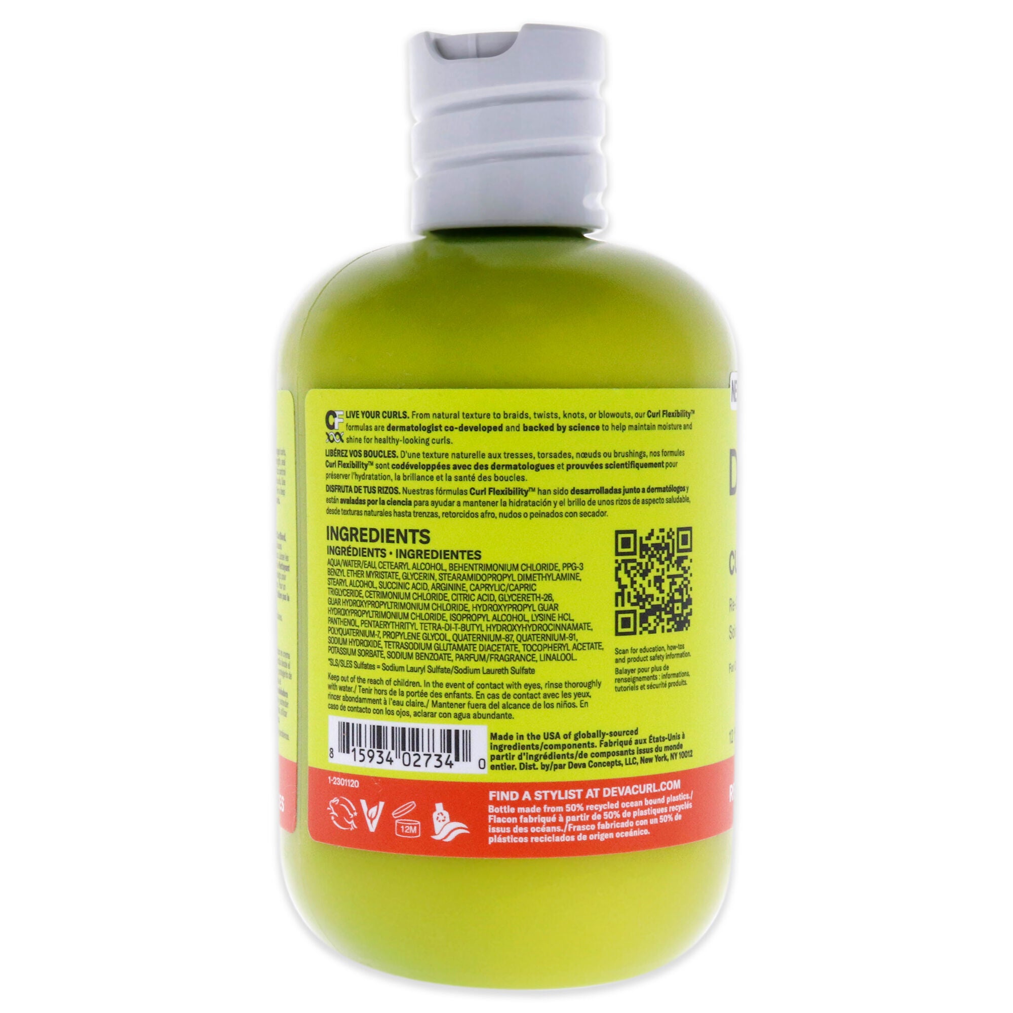 CurlBond Cream Conditioner by DevaCurl for Unisex - 12 oz Conditioner, , alternate image number 3