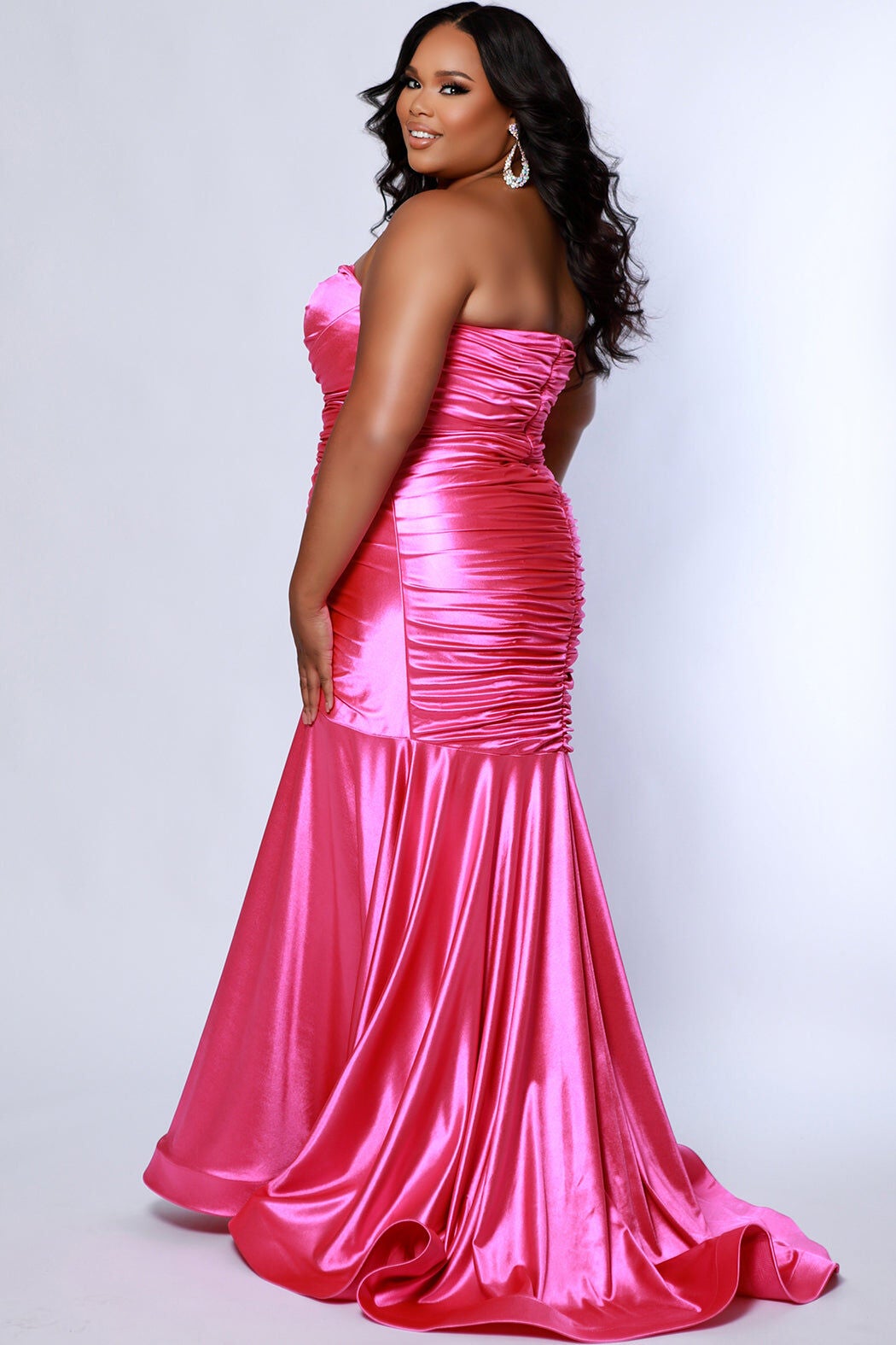 GO FOR IT FORMAL GOWN, Raspberry / Pink, alternate image number 2