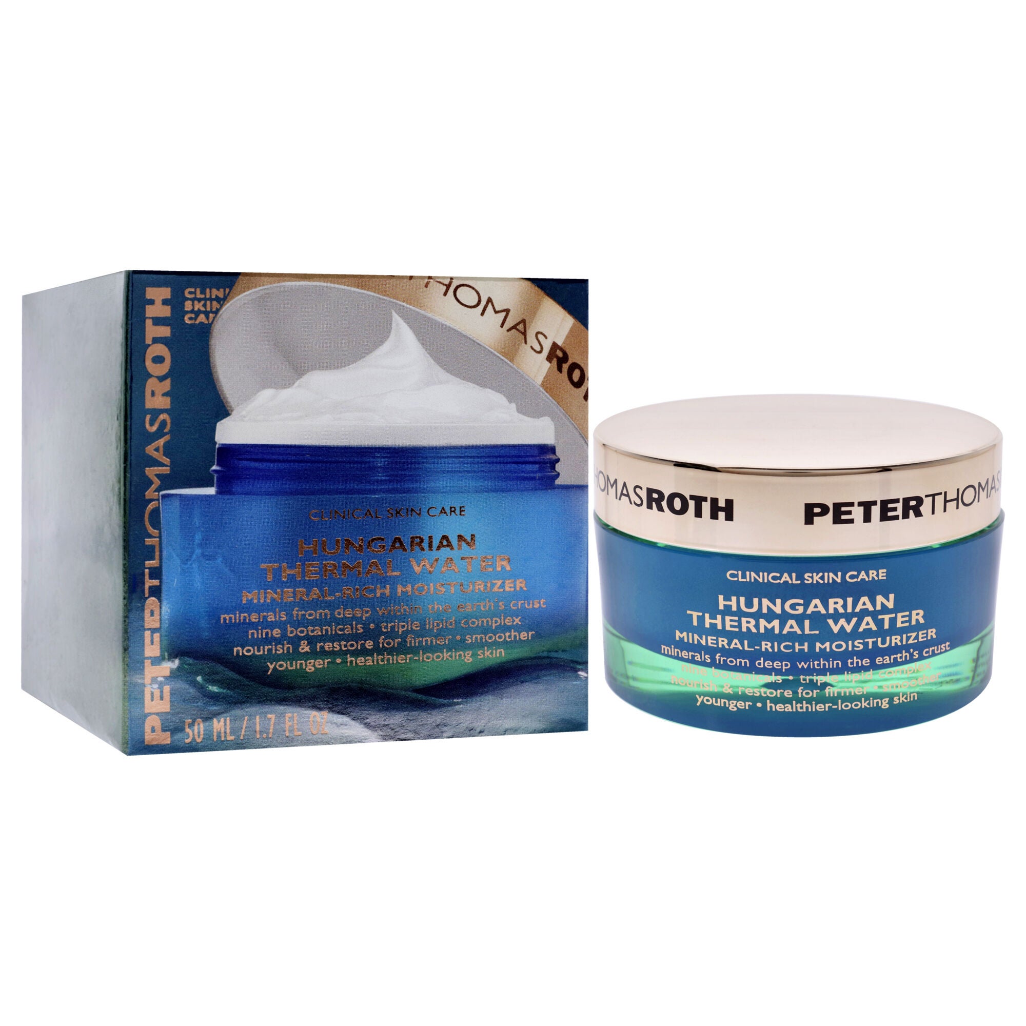 Hungarian Thermal Water Mineral-Rich Moisturizer by Peter Thomas Roth for Unisex - 1.7 oz Moisturizer, See Description, alternate image number 2