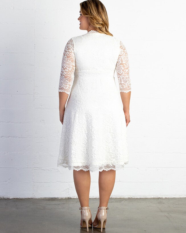 Bella Lace Wedding Dress, Ivory, alternate image number 1
