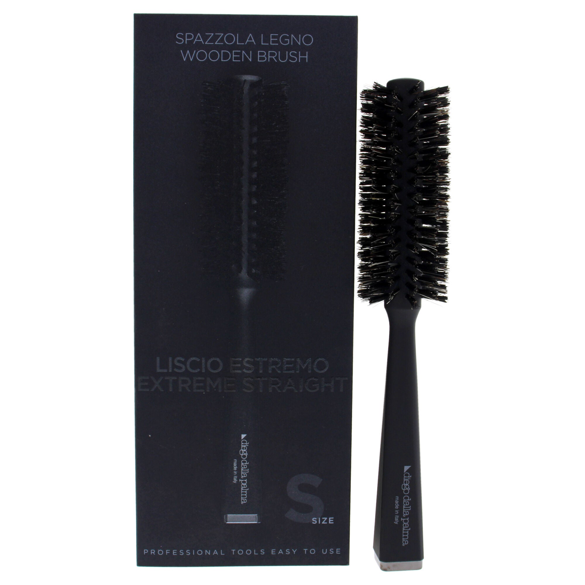 Wooden Brush Extreme Straight - Small by Diego Dalla Palma for Unisex - 1 Pc Hair Brush, See Description, hi-res image number 0
