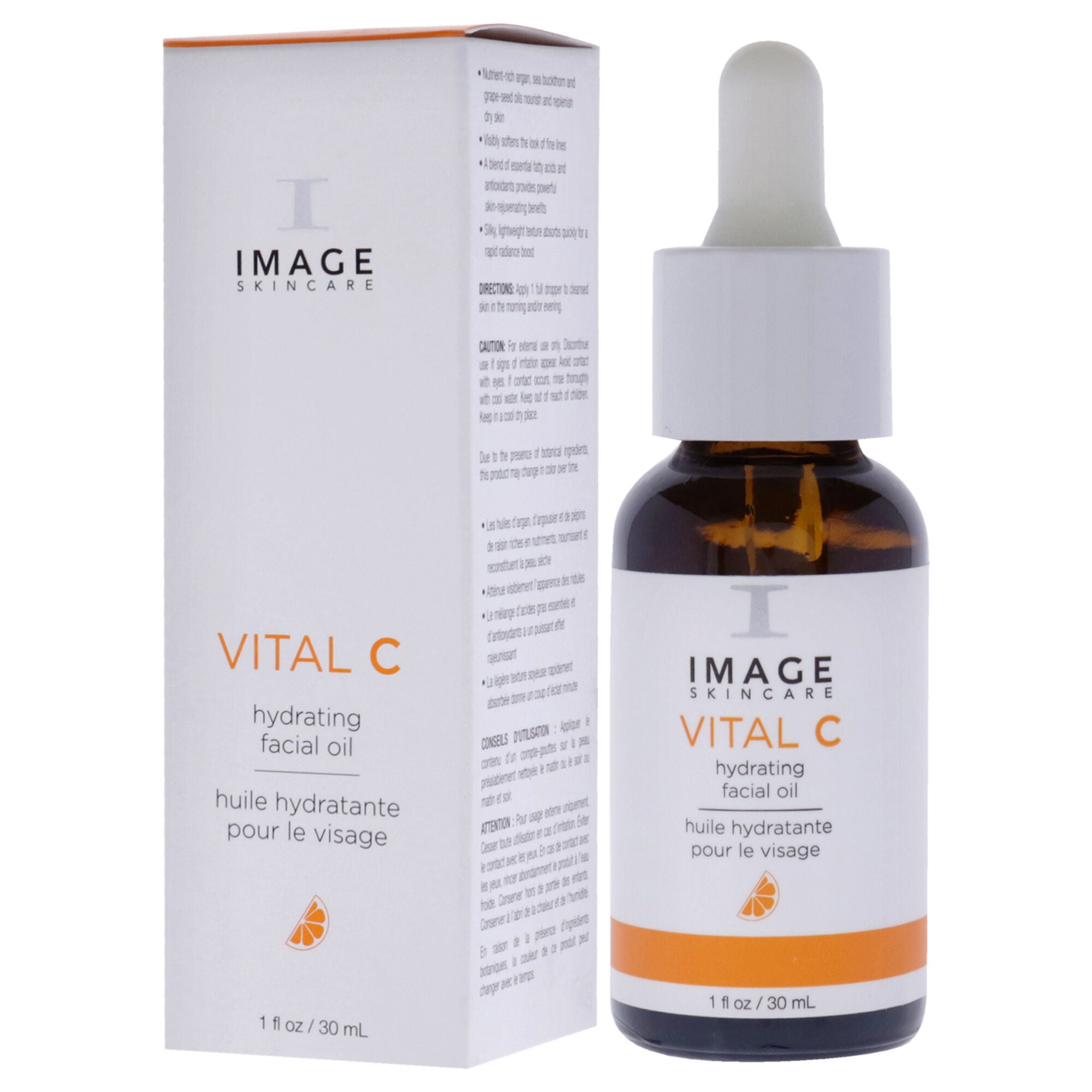 Vital C Hydrating Facial Oil by Image for Unisex - 1 oz Oil, See Description, alternate image number 3