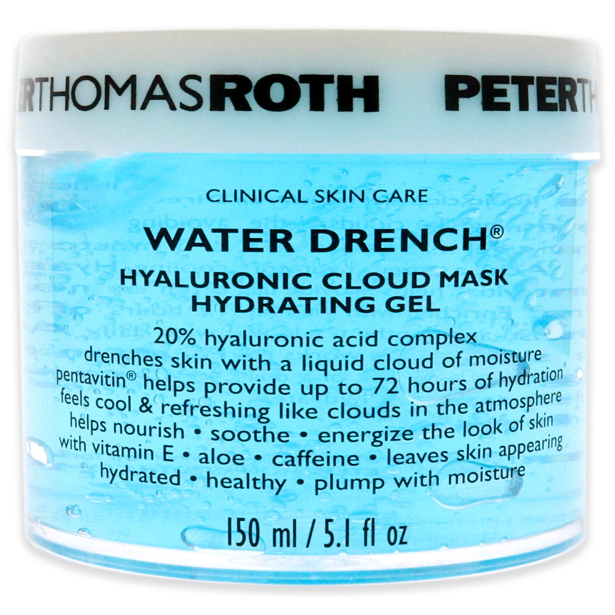 Water Drench Hyaluronic Cloud Hydrating Gel by Peter Thomas Roth for Unisex - 5.1 oz Gel, , alternate image number 5
