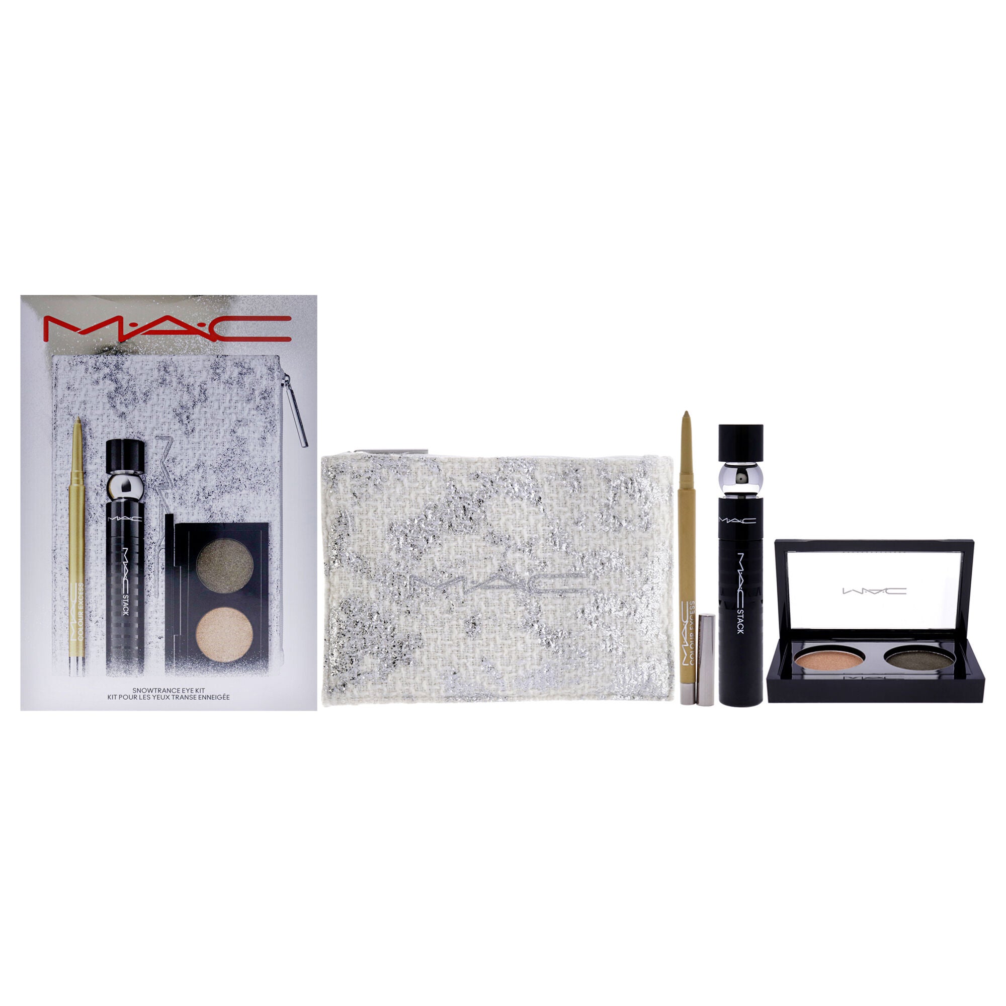 Snowtrance Eye Kit by MAC for Women - 4 Pc Gift Set, See Description, hi-res image number 0