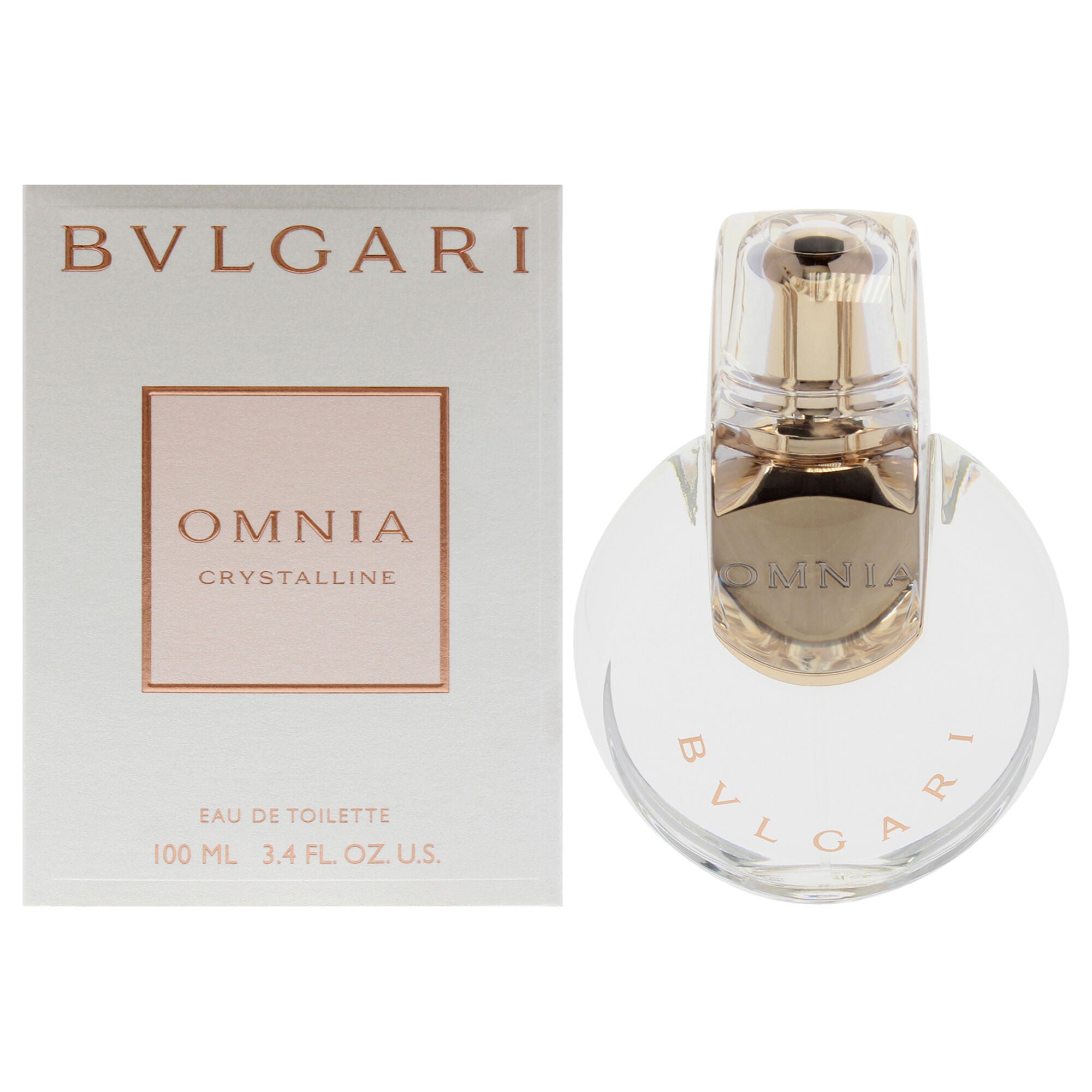 Bvlgari Omnia Crystalline by Bvlgari for Women - 3.4 oz EDT Spray, Clear, hi-res image number 0