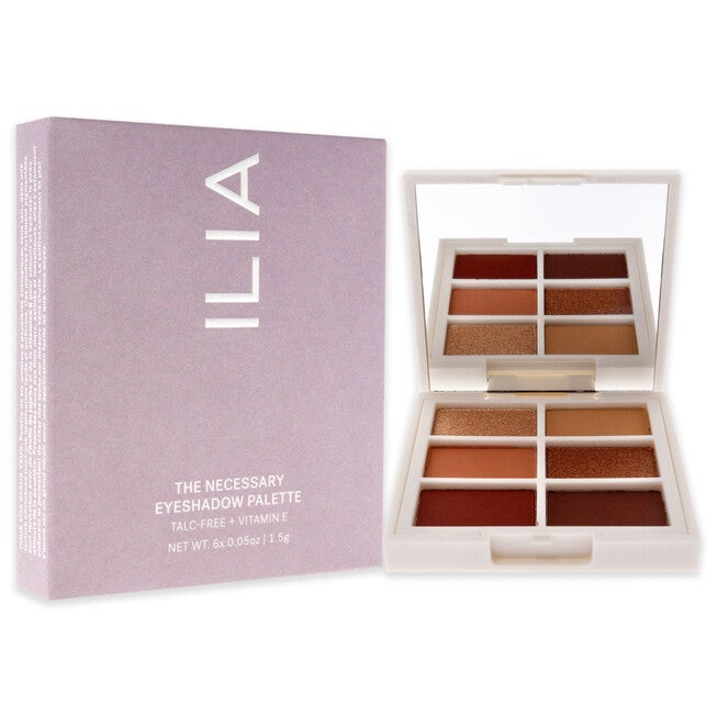 The Necessary Eyeshadow Palette - Warm Nude by ILIA Beauty for Women - 0.3 oz Eye Shadow, See Description, alternate image number 2