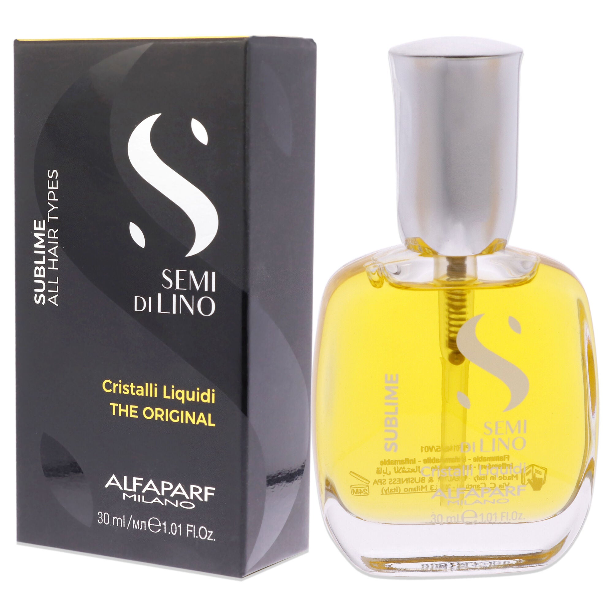 Sublime Cristalli Liquidi The Original by Alfaparf Milano for Unisex - 1.01 oz Serum, See Description, alternate image number 3