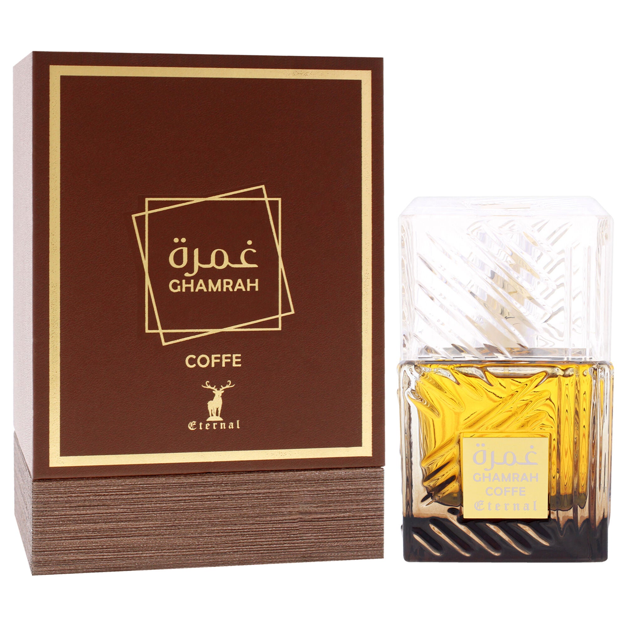 Eternal Collection - Ghamrah Coffe by Khalis for Men - 3.4 oz EDP Spray, Clear, alternate image number 2