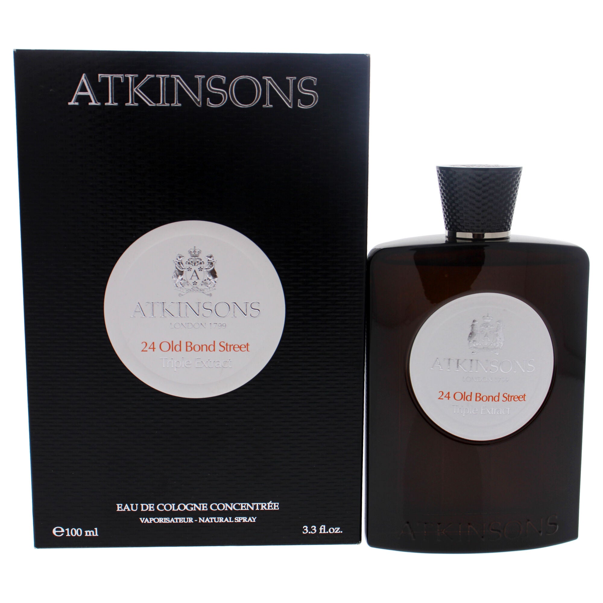 24 Old Bond Street Triple Extract by Atkinsons for Men - 3.3 oz EDC Spray, See Description, hi-res image number 0