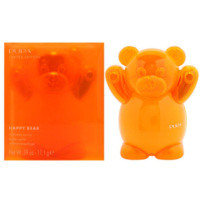 Happy Bear Makeup Kit Limited Edition - 004 Orange by Pupa Milano for Women - 0.39 oz Makeup, NA, hi-res image number null