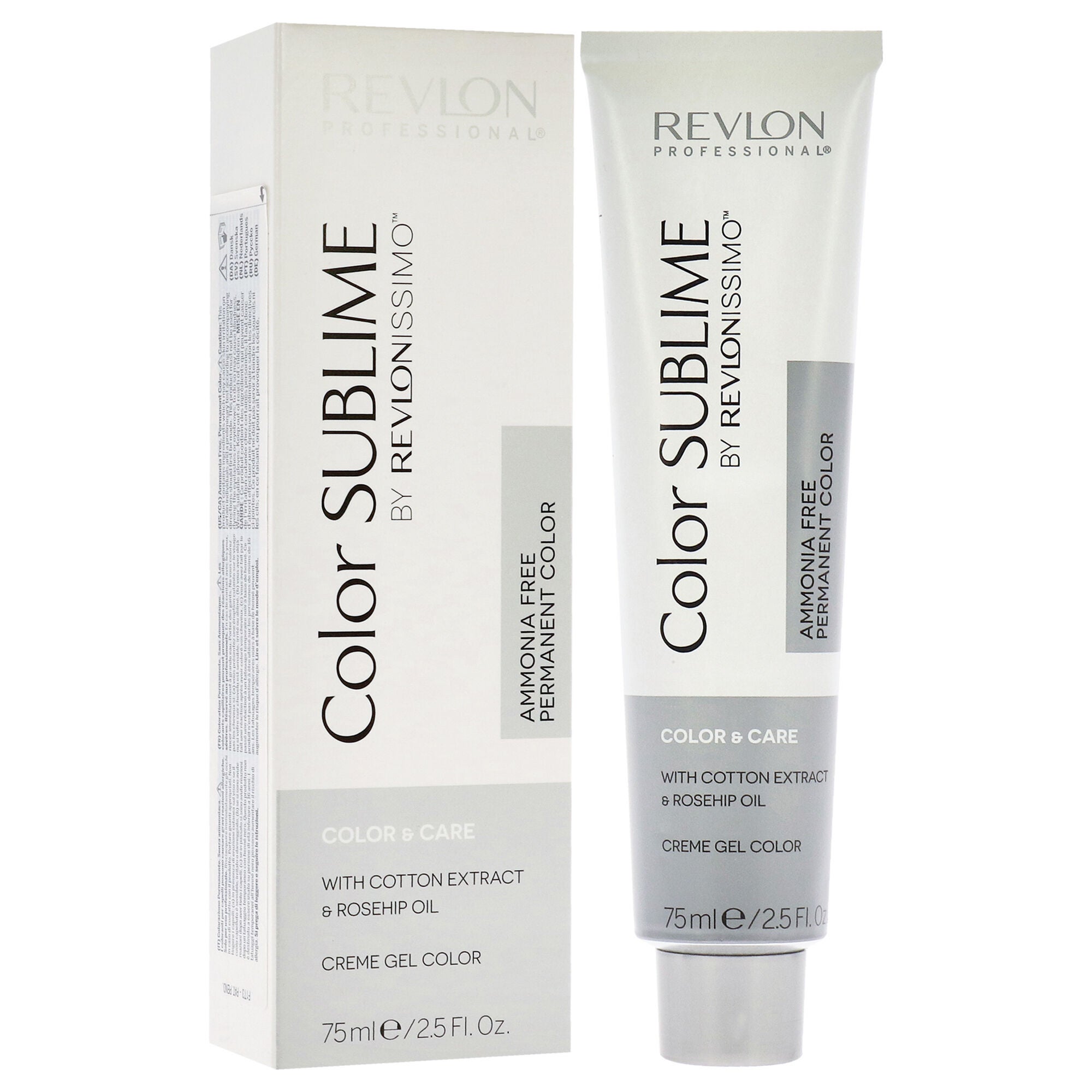 Revlonissimo Color Sublime - 10.21 Pale Iridescent Ash Blonde by Revlon for Unisex - 2.5 oz Hair Color, See Description, alternate image number 1