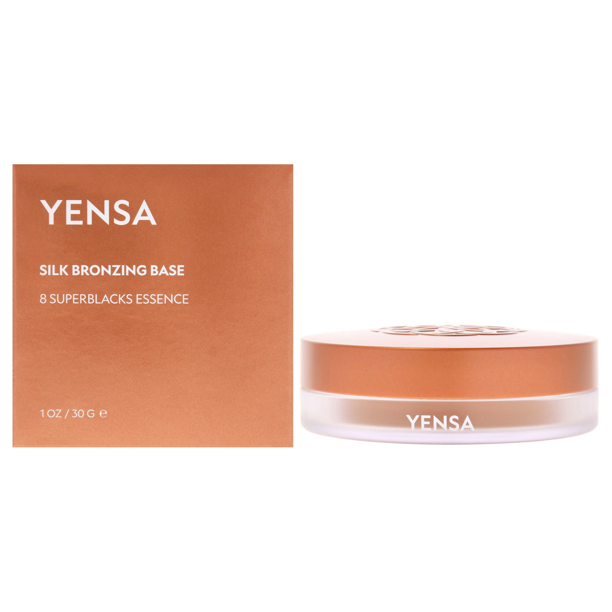 Silk Bronzing Base - Sunlit Glow by Yensa for Women - 1 oz Bronzer, Brown, hi-res image number 0