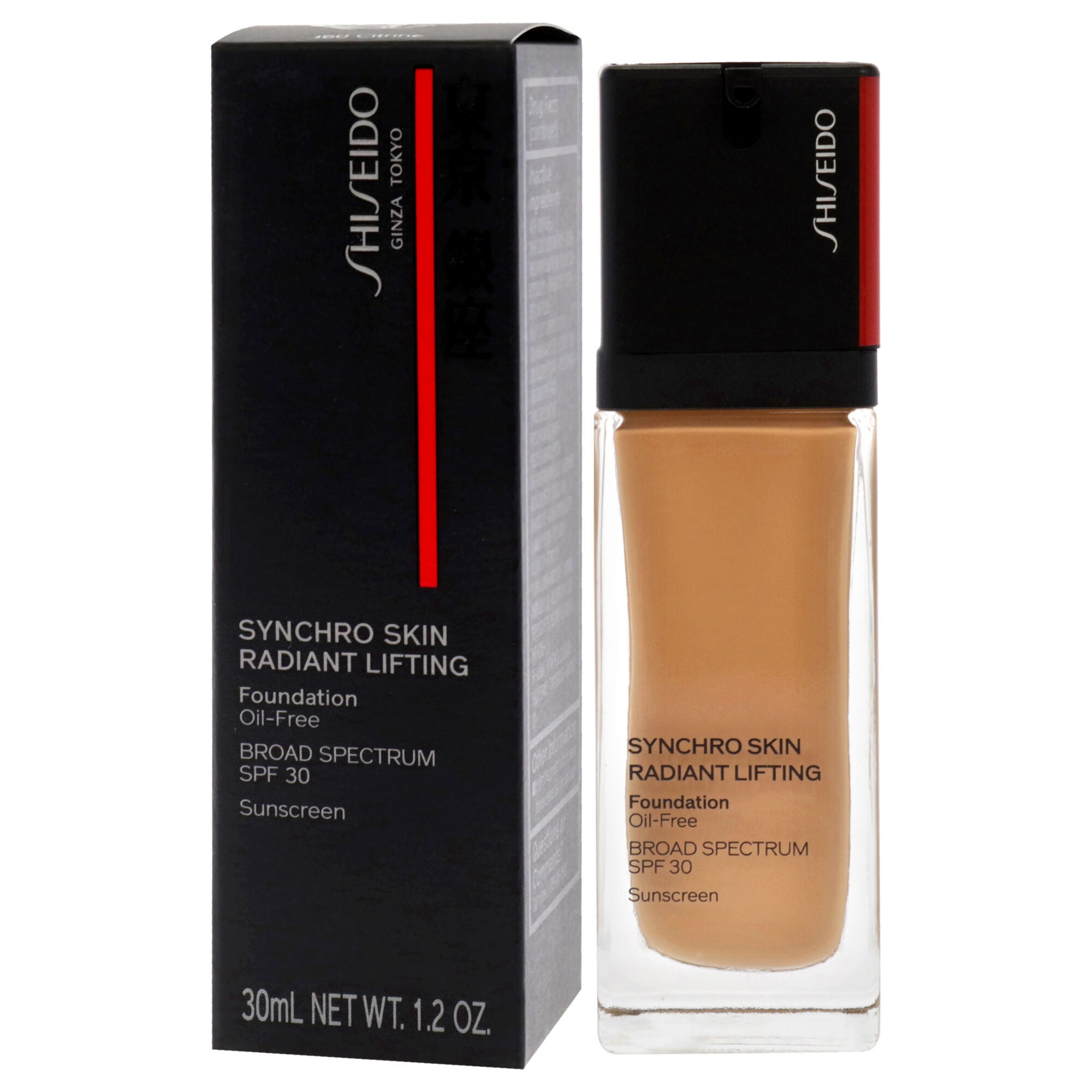 Synchro Skin Radiant Lifting Foundation SPF 30 - 360 Citrine by Shiseido for Women - 1.2 oz Foundation, See Description, alternate image number 3