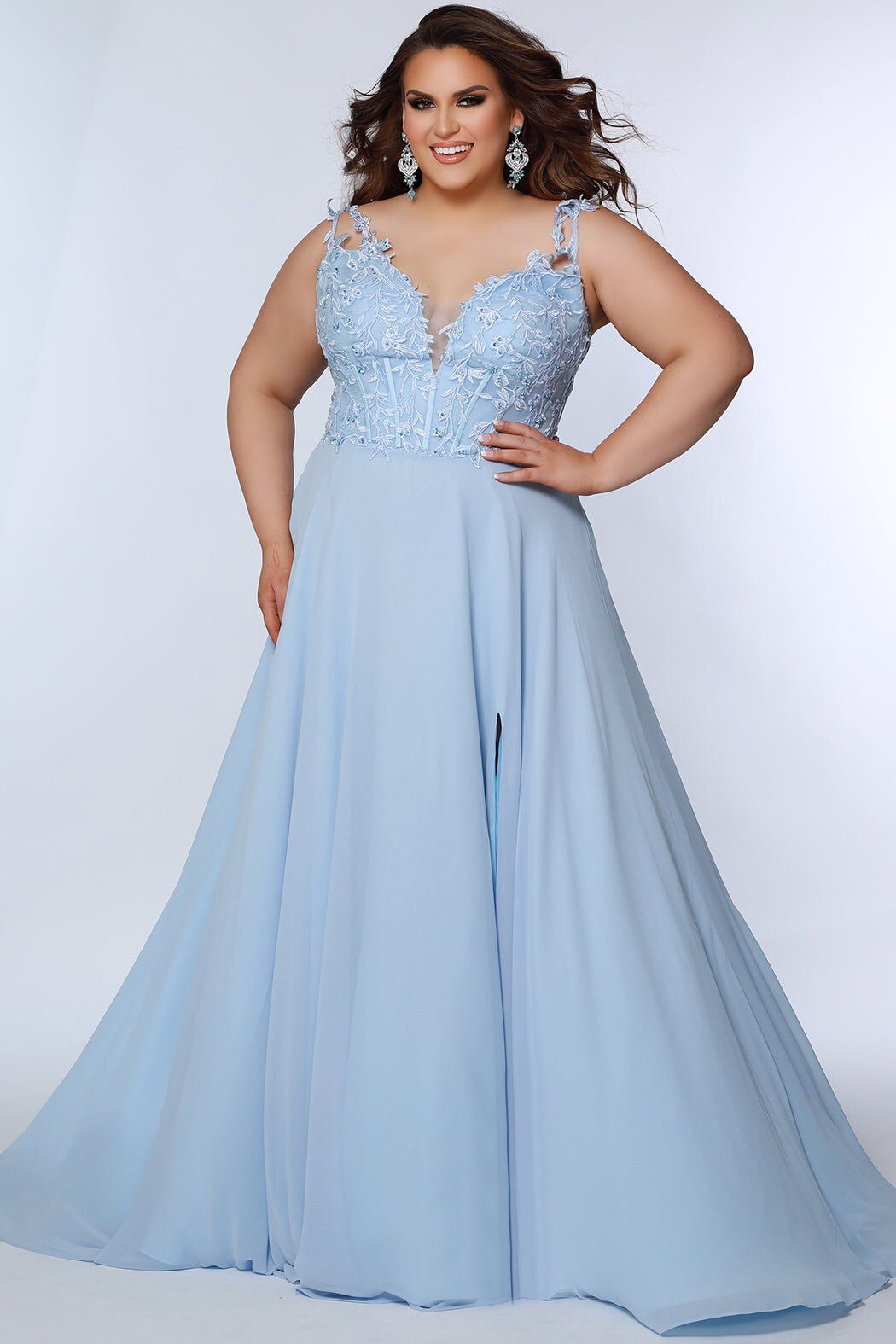 IT&#39;S A BREEZE FORMAL DRESS, Bluejay / Light Blue, hi-res image number 0