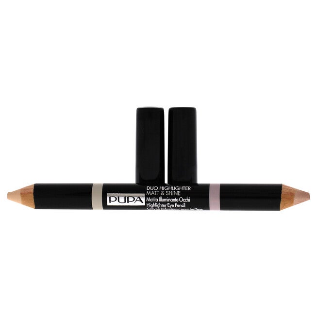 Duo Highlighter Matt and Shine - 001 Beige by Pupa Milano for Women - 0.148 oz Eye Pencil, NA, hi-res image number null